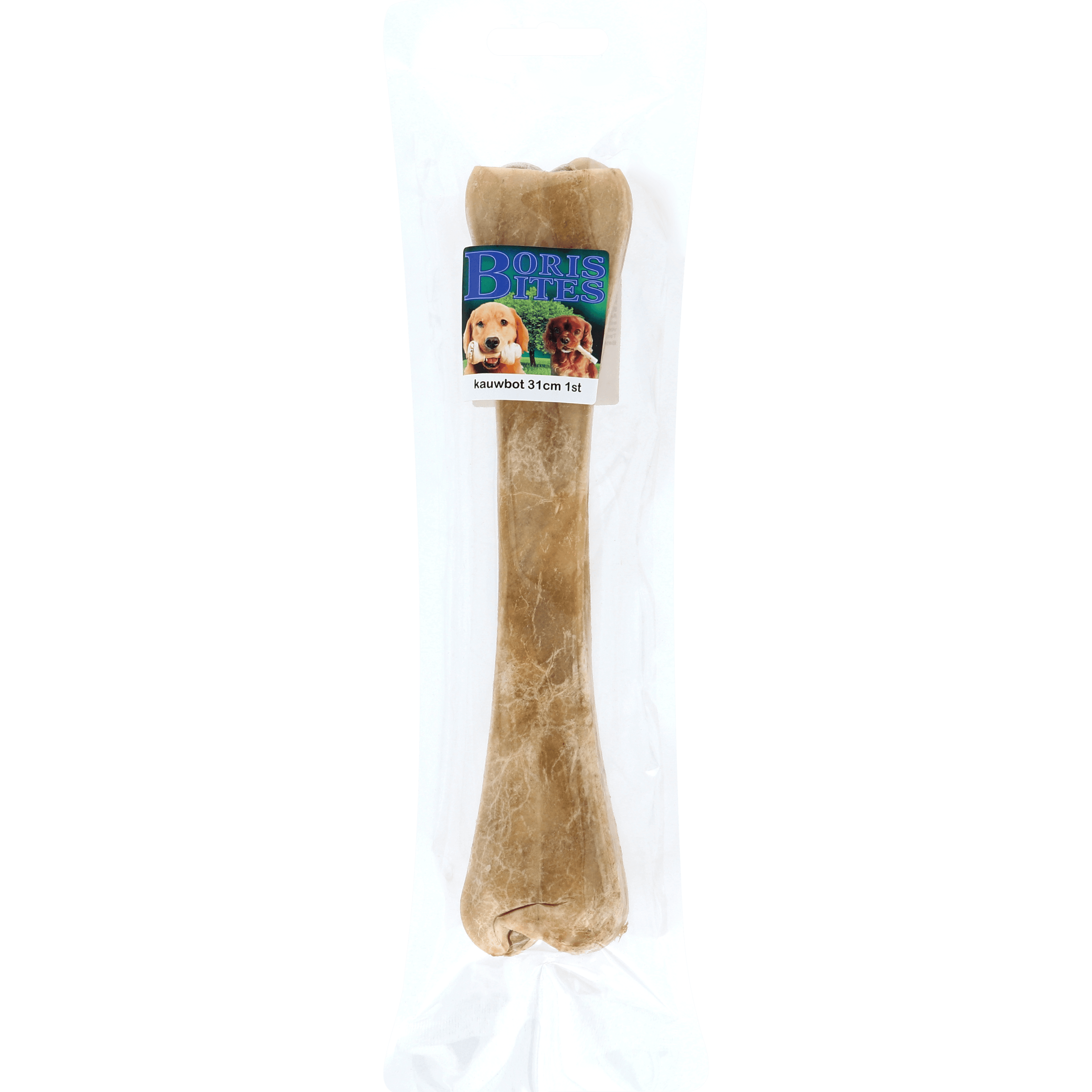 Neutraal kauwbot 31cm 1st