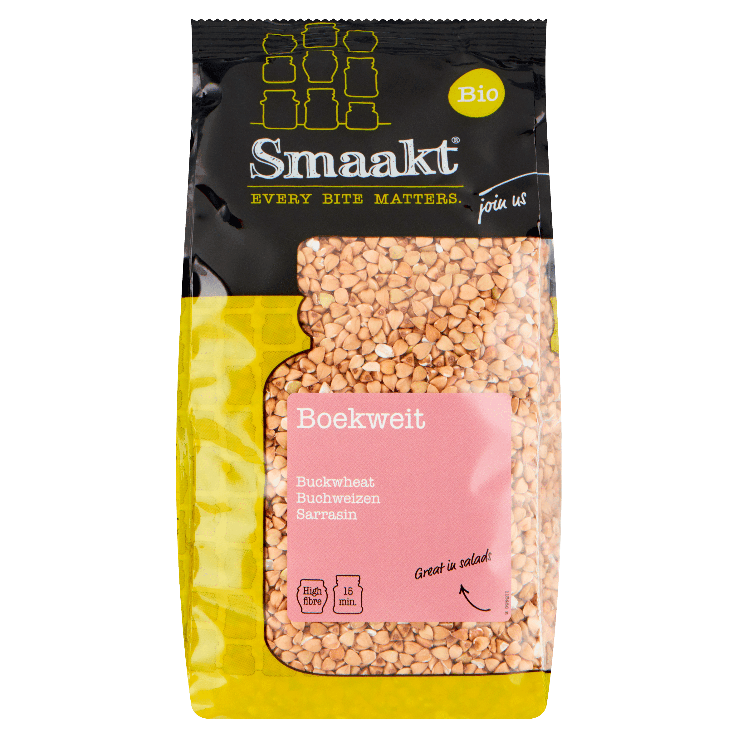 Smaakt Boekweit biologisch