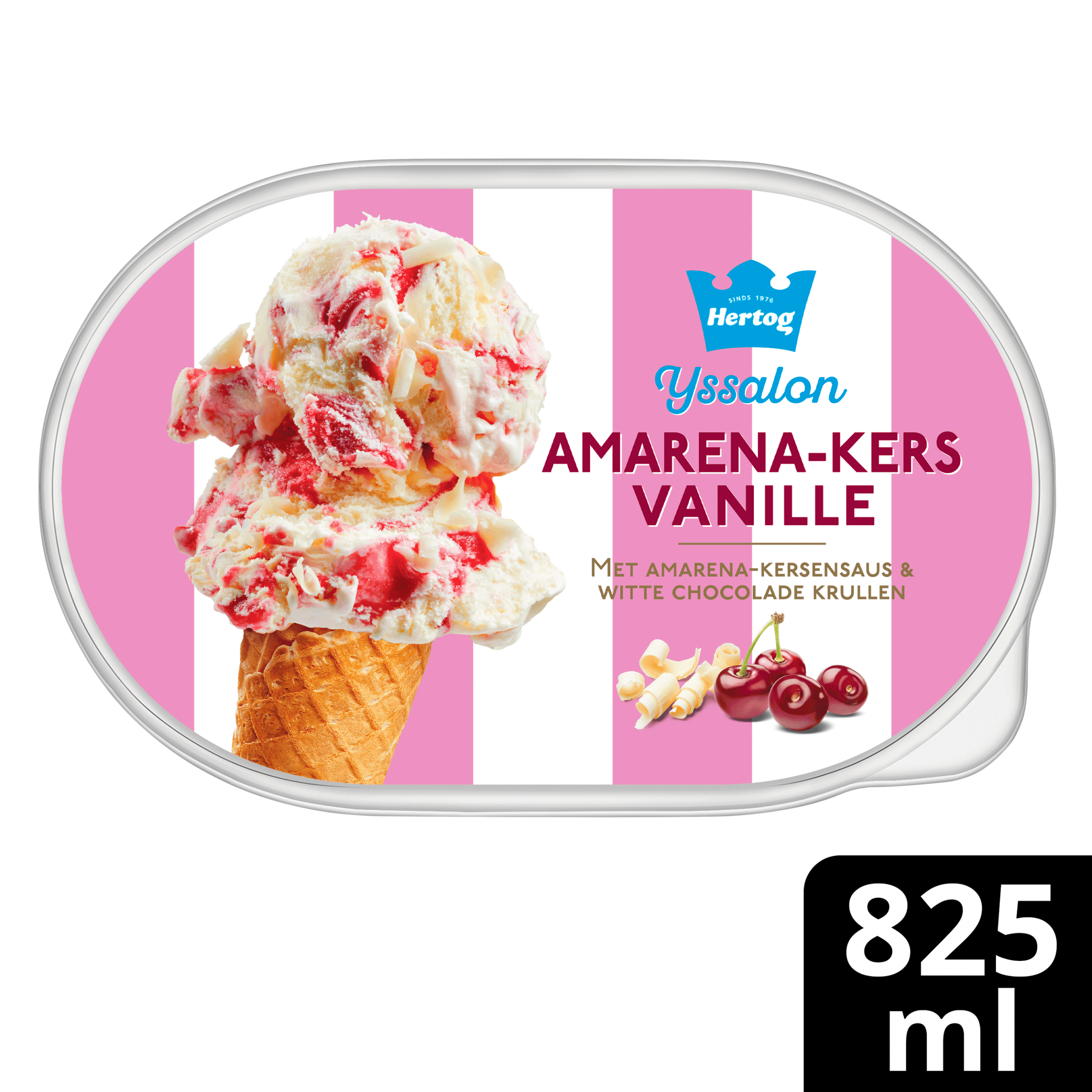 Hertog IJssalon amarena-kers vanille