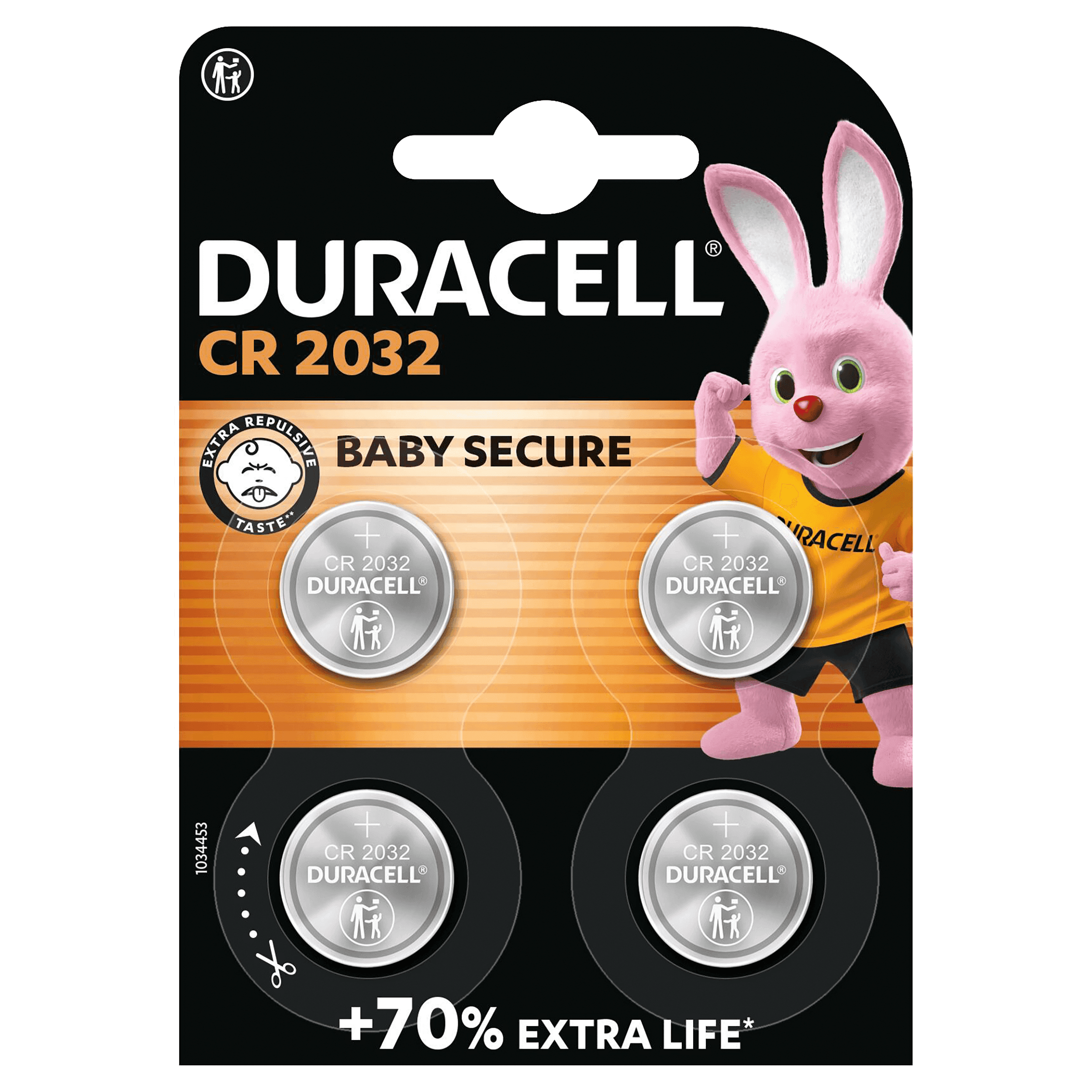 Duracell Duracell SPE Lithium 2032 X4