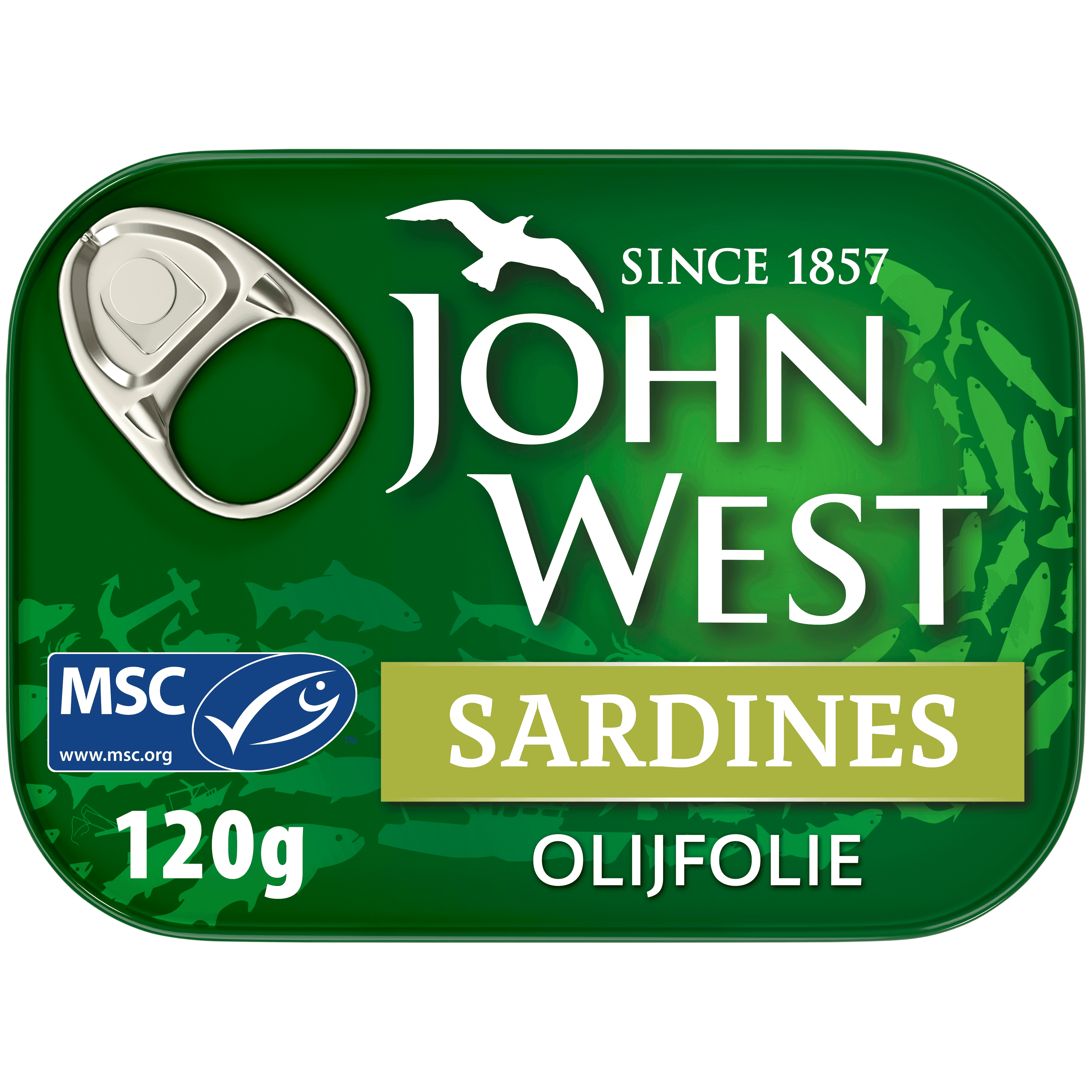John West Sardines in Zonnebloemolie MSC