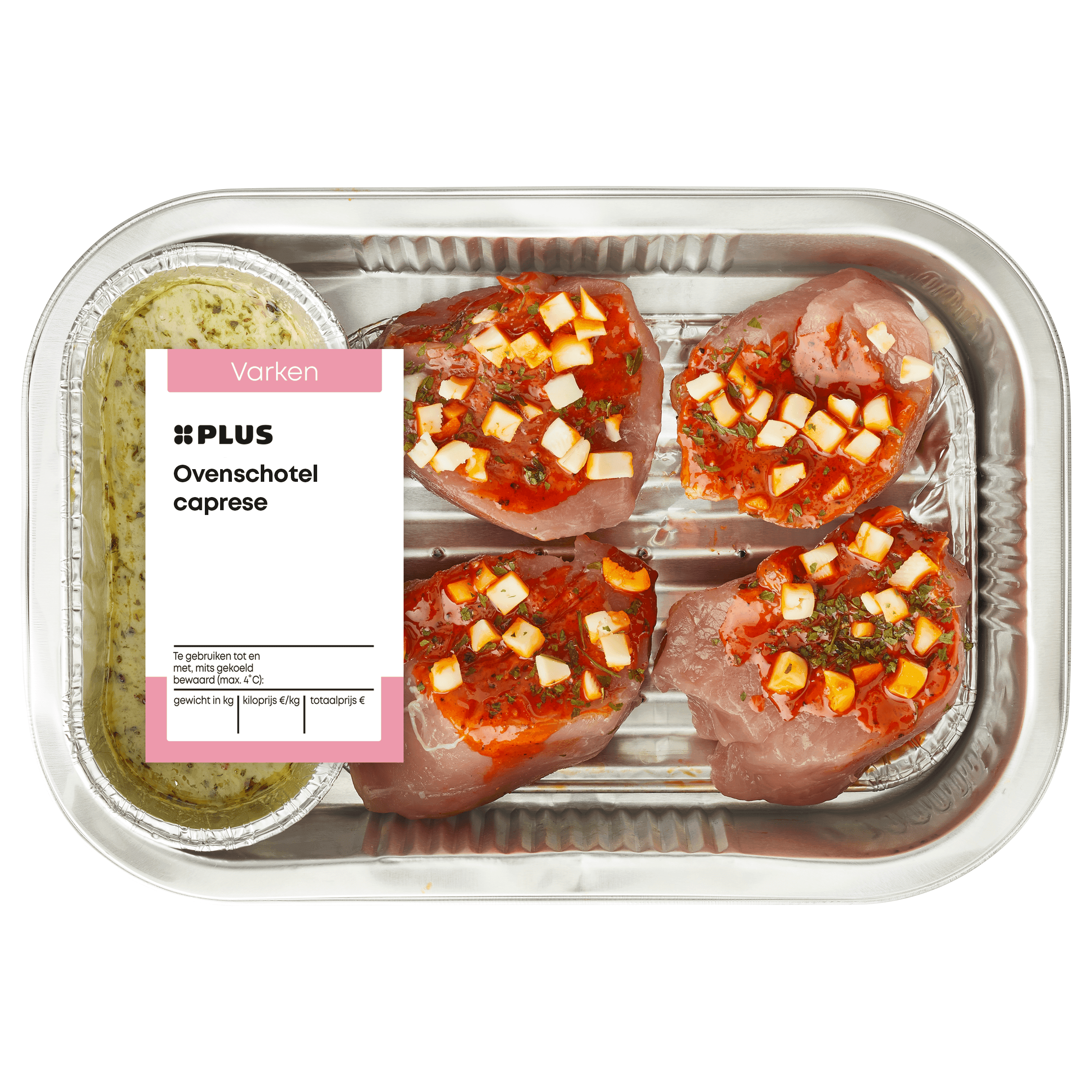 PLUS Ovenschotel Caprese stijl