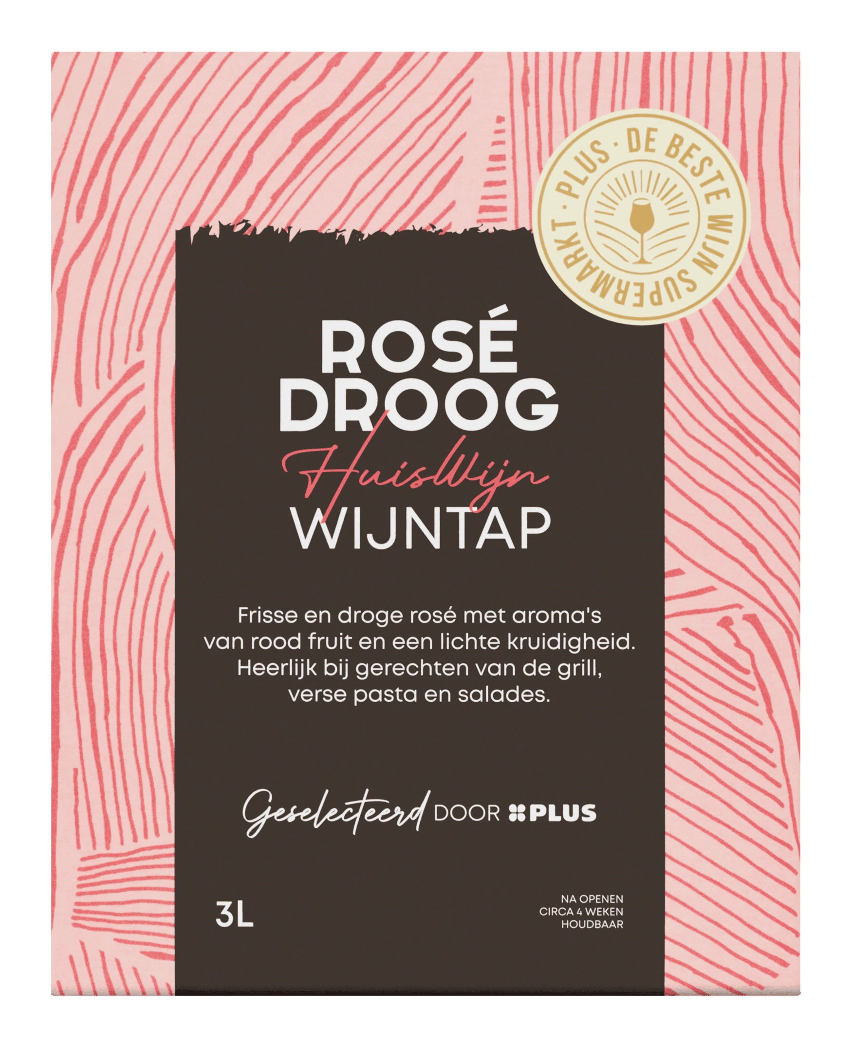 PLUS Huiswijn Rosé droog wijntap