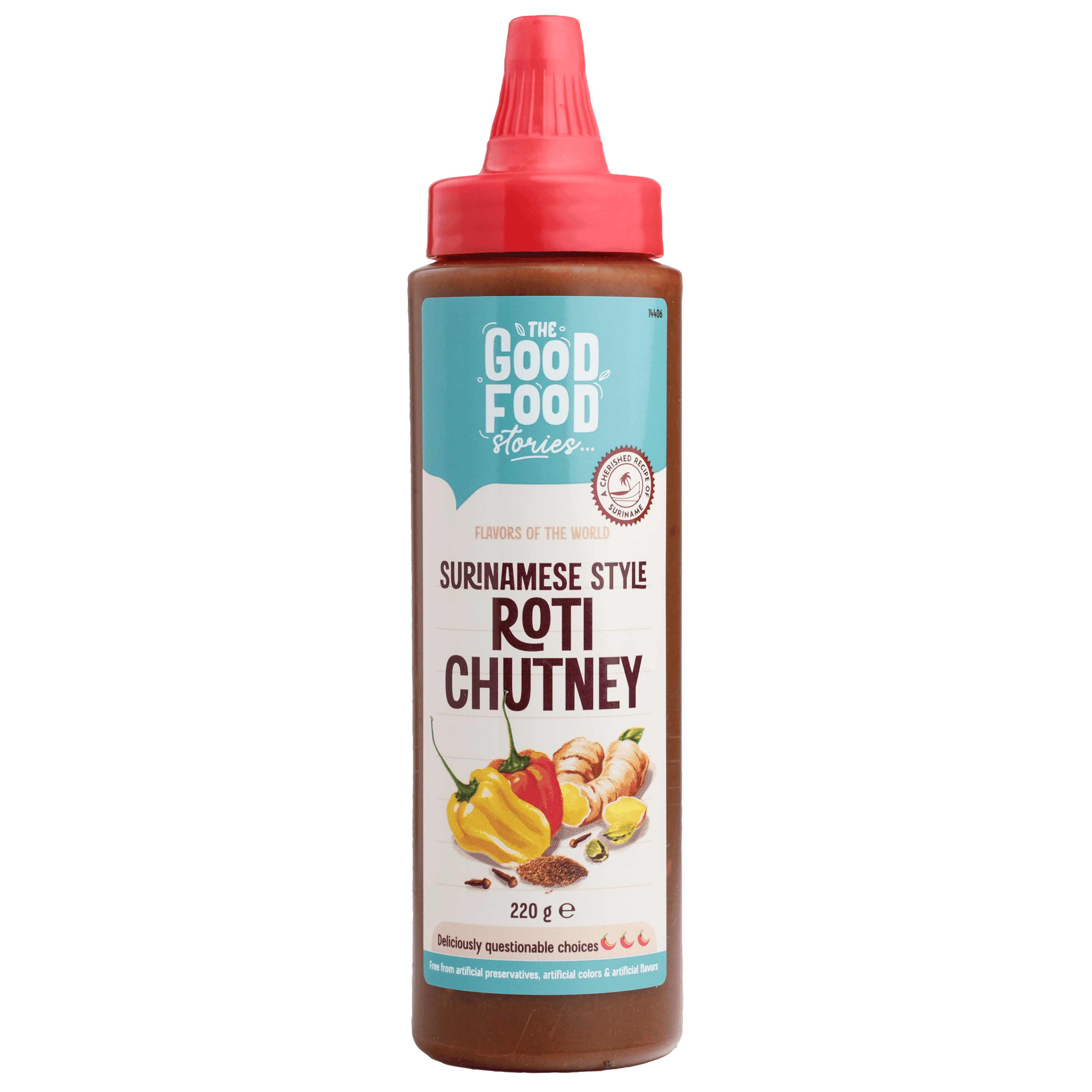 The GoodFood Stories Roti Chutney