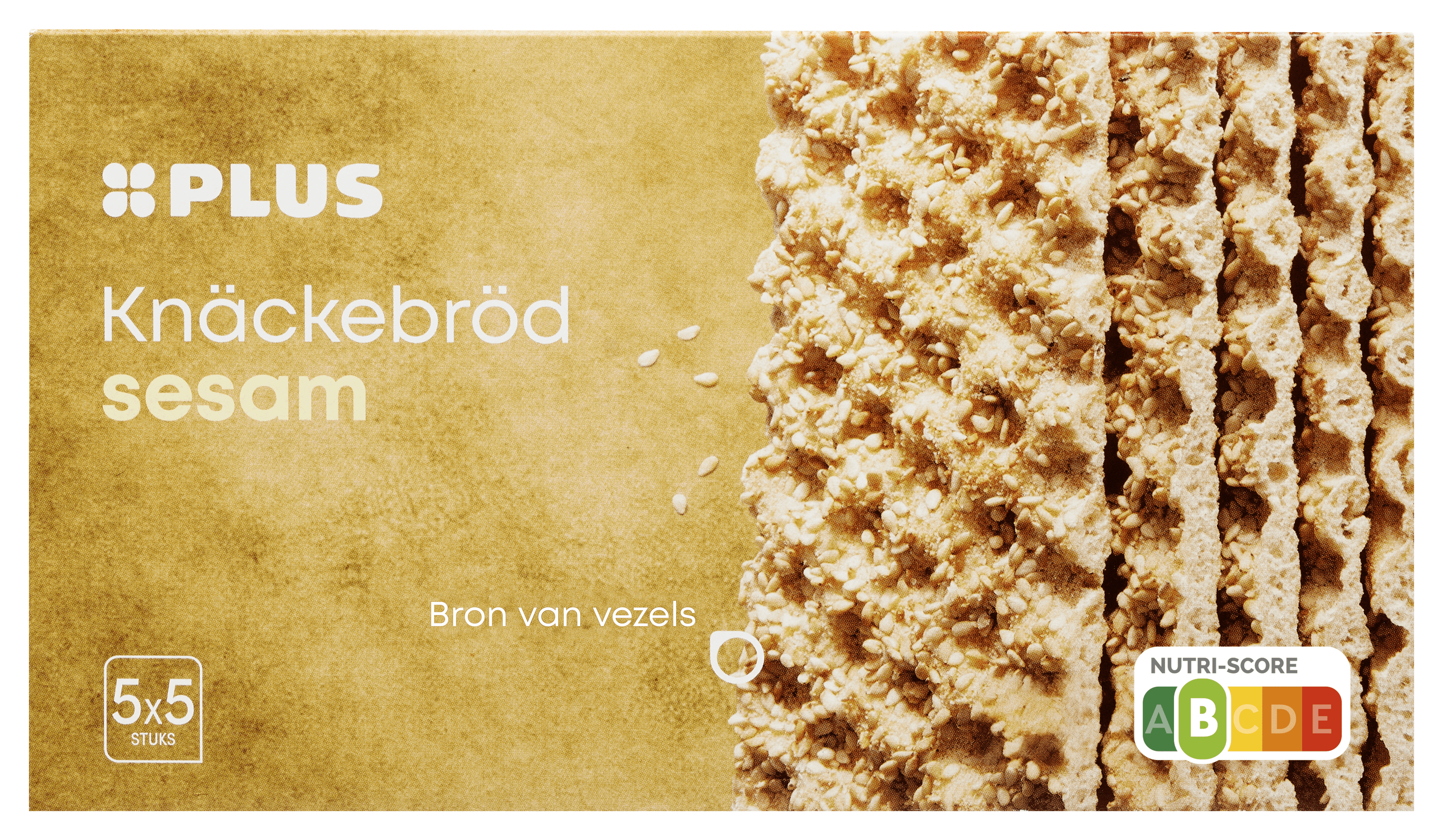 PLUS Knackebrod sesam