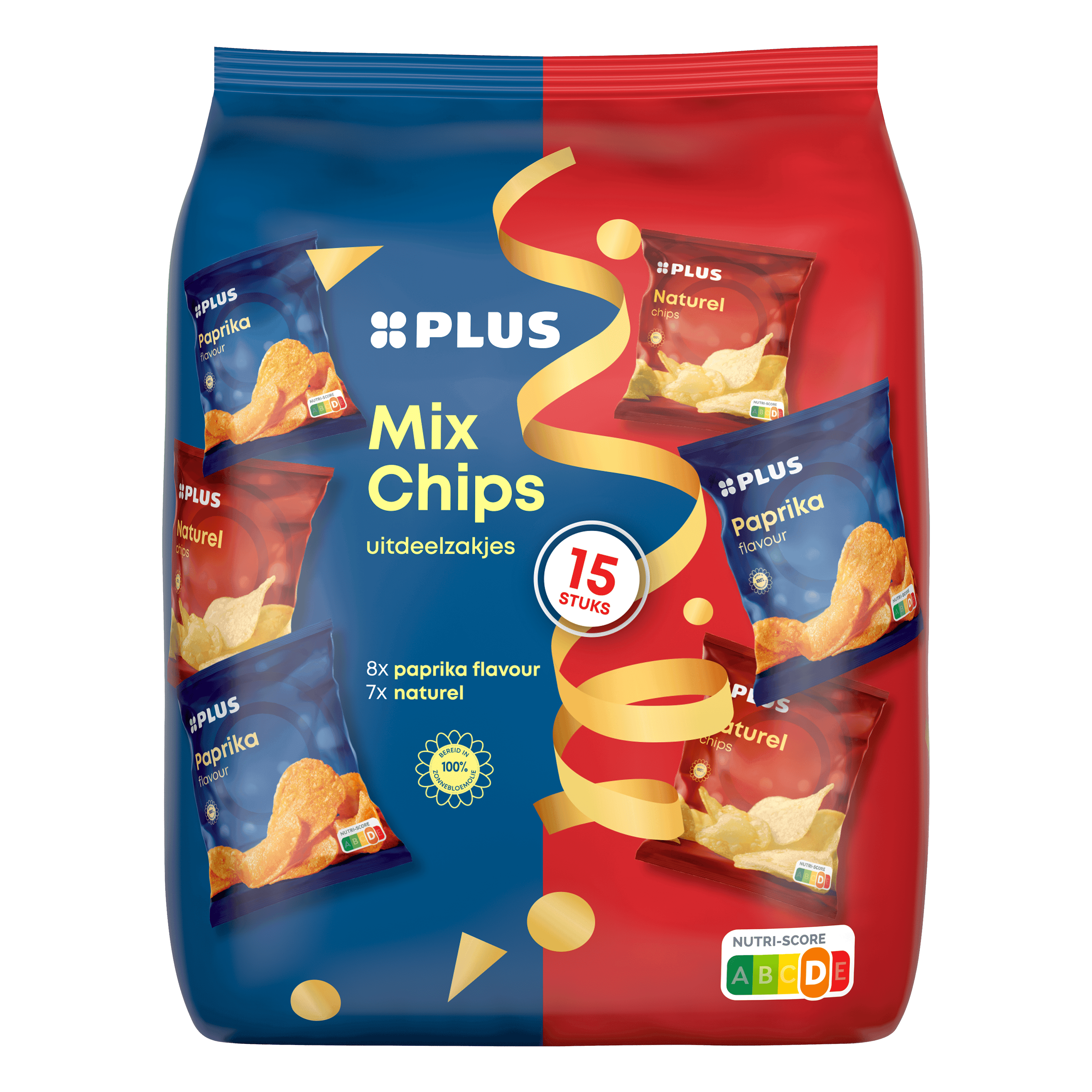 PLUS Mixzak Naturel & Paprika