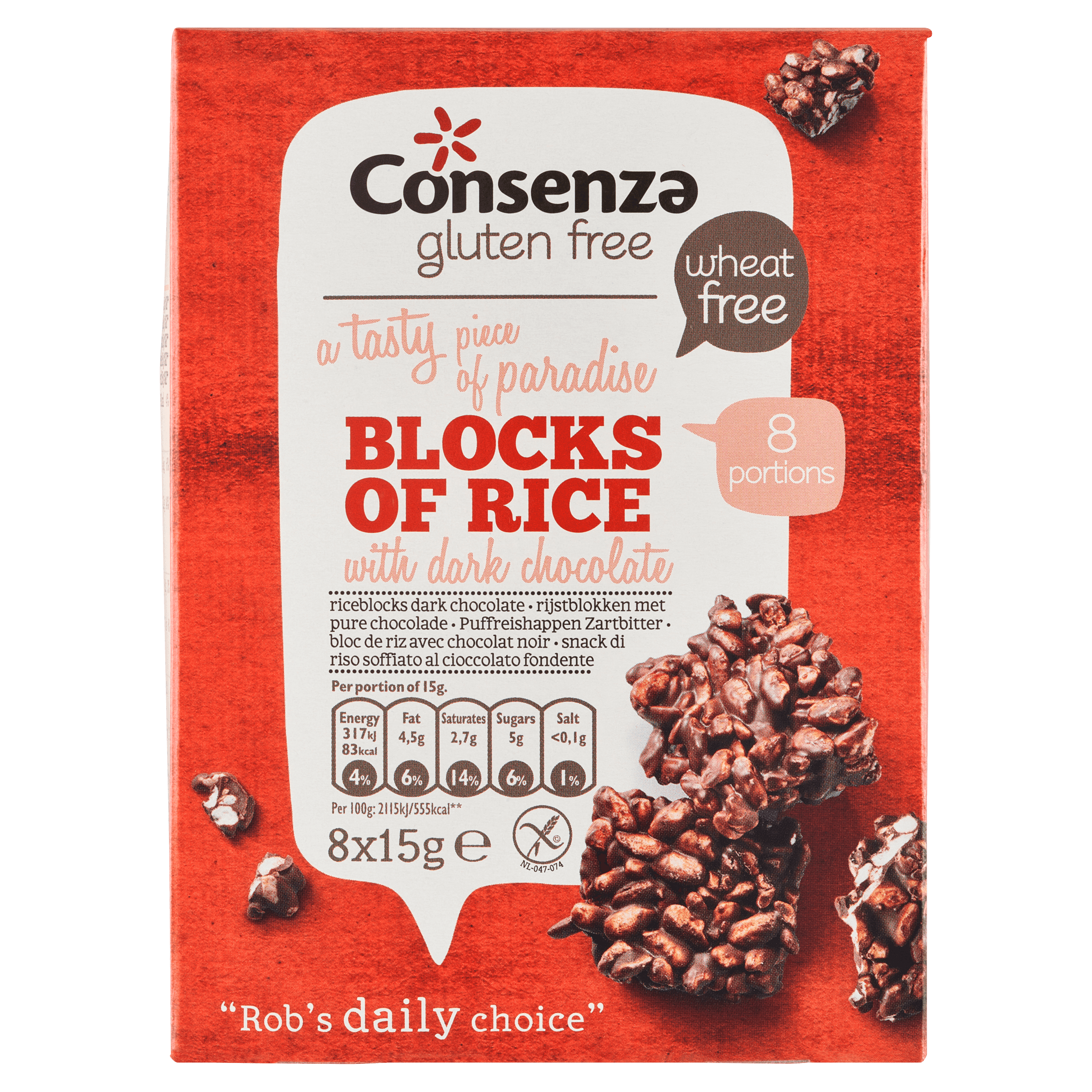 Consenza Rijstblok puur