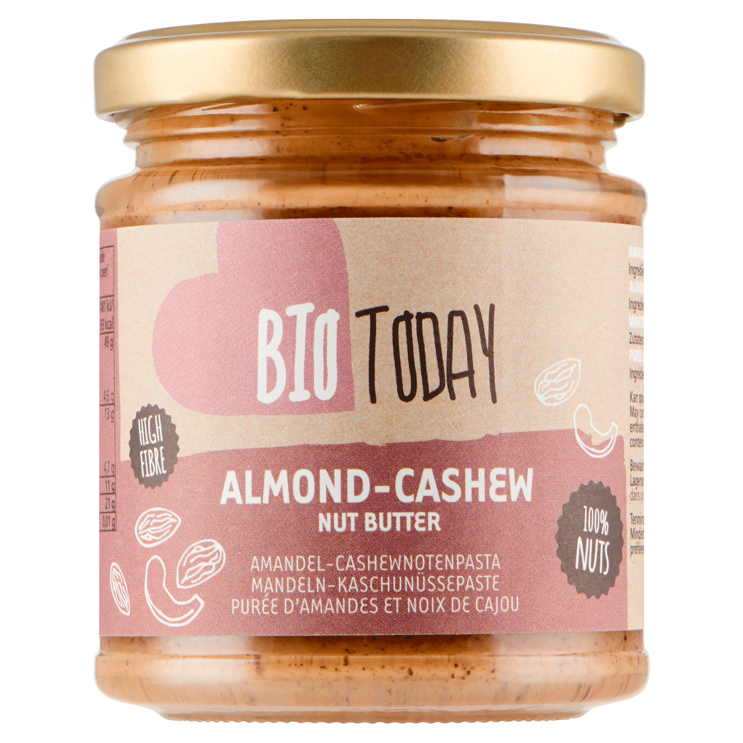 BioToday Amandel-cashewnotenpasta biologisch