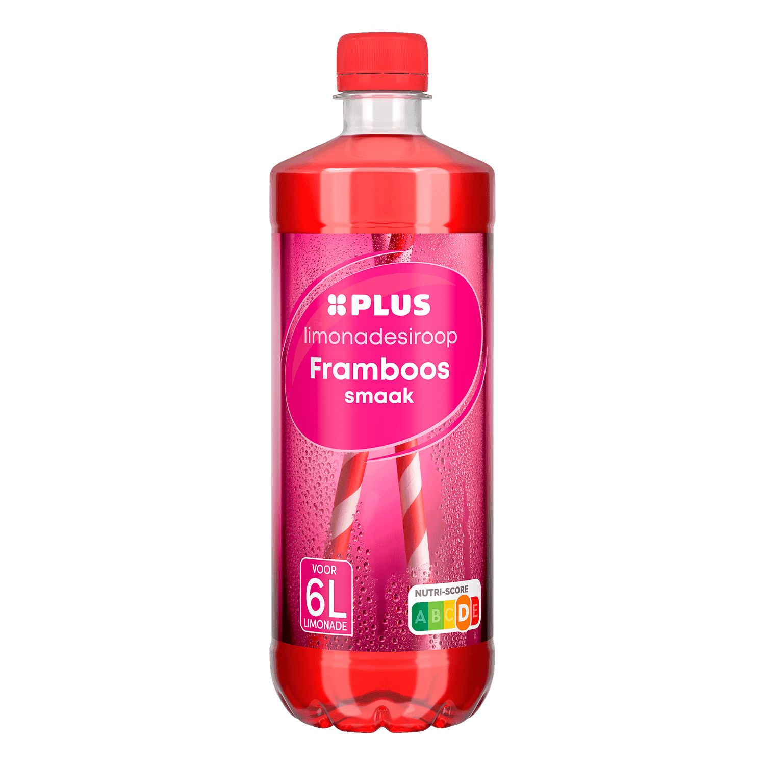 PLUS Limonadesiroop framboos