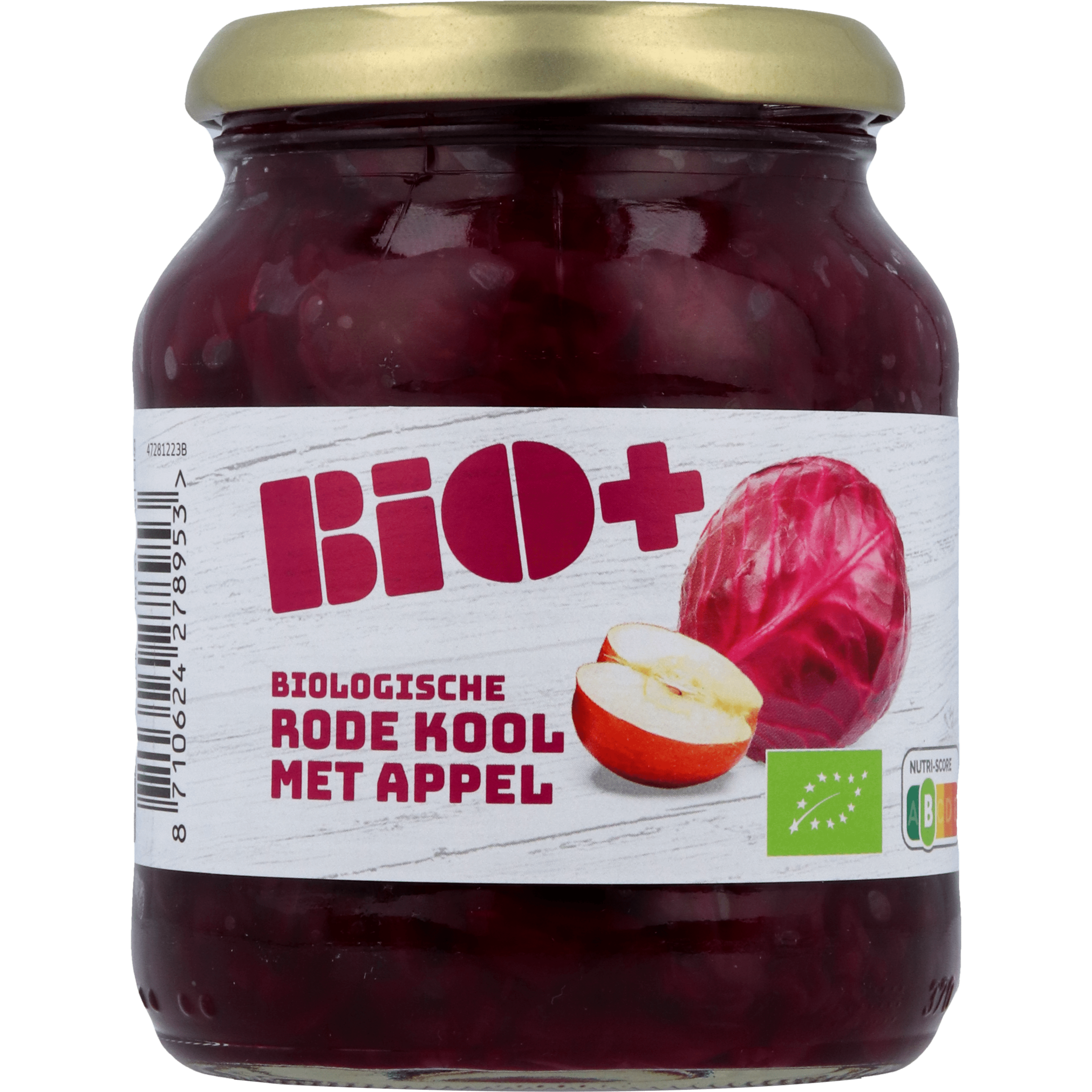BIO+ Rode kool met appel