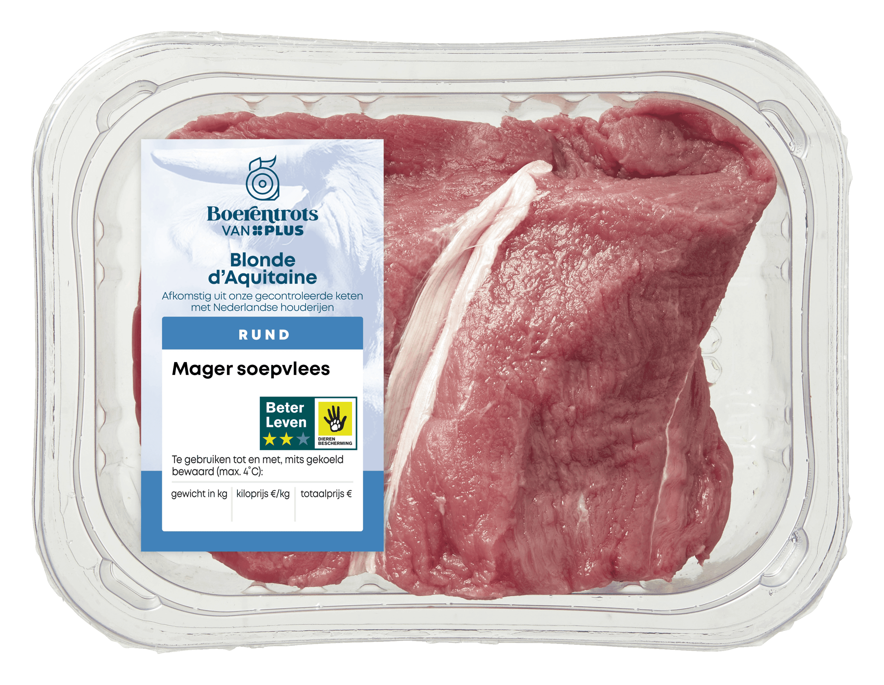 PLUS Boerentrots Mager soepvlees Blonde d'Aquitaine