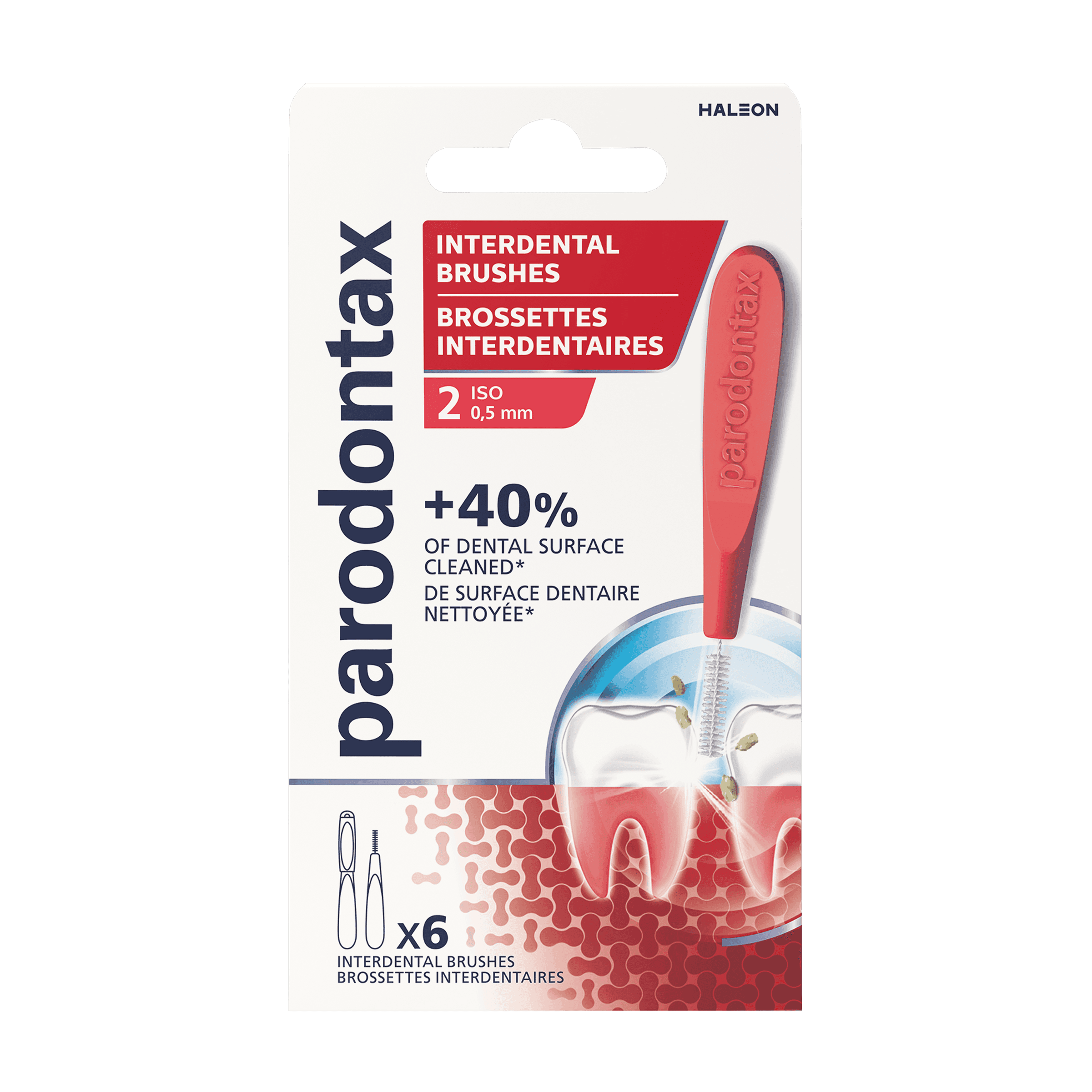 Parodontax interdental borstel maat 2
