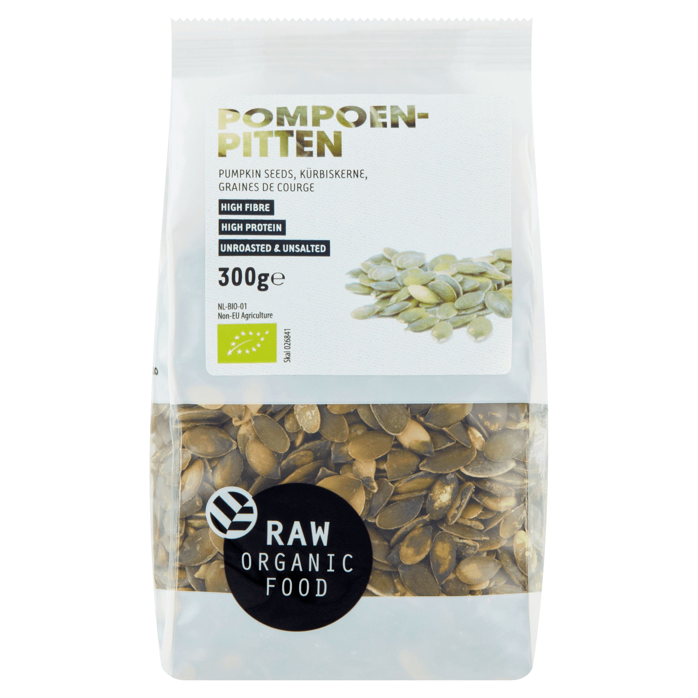 Raw Organic Food Pompoenpitten biologisch