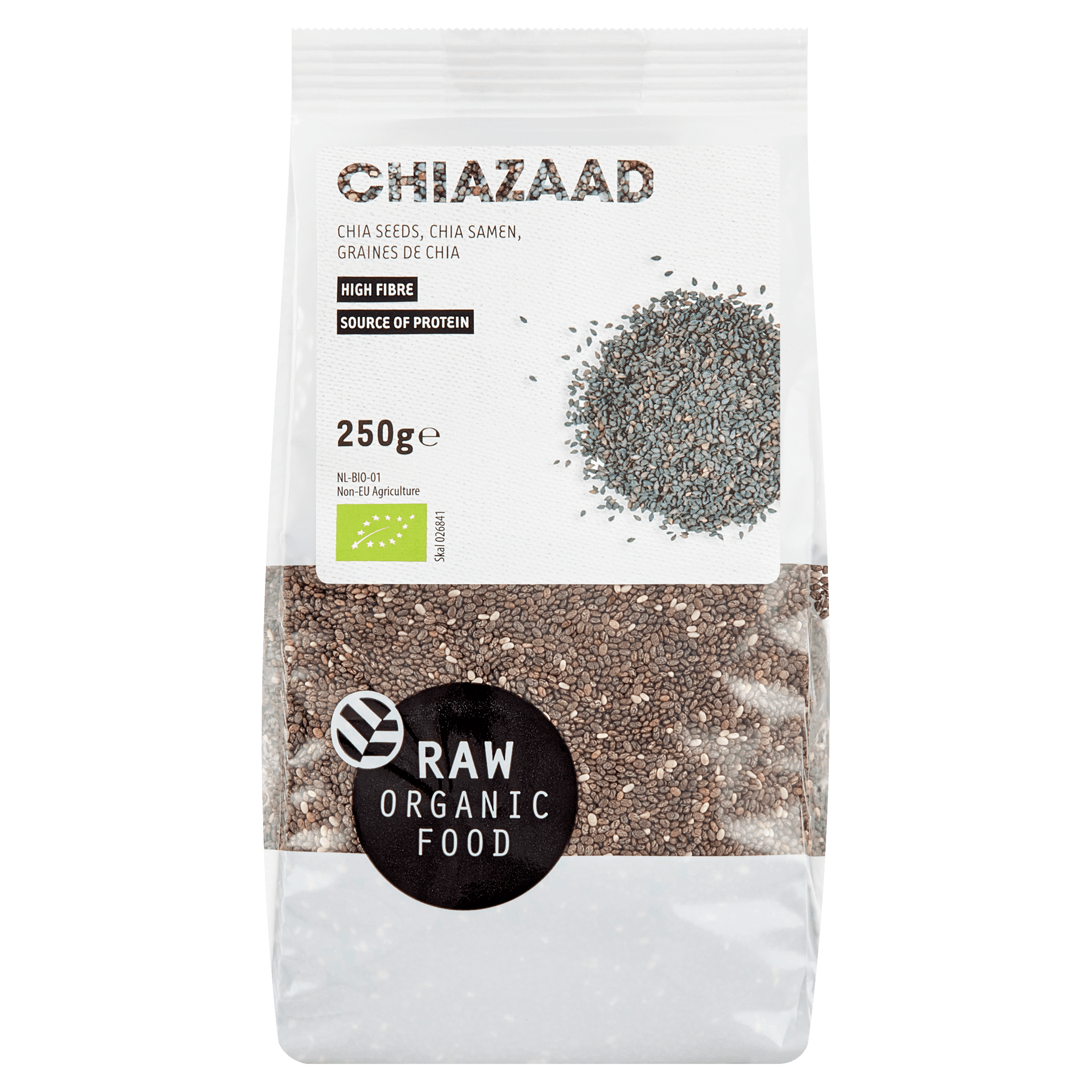 Raw Organic Food Chiazaad biologisch
