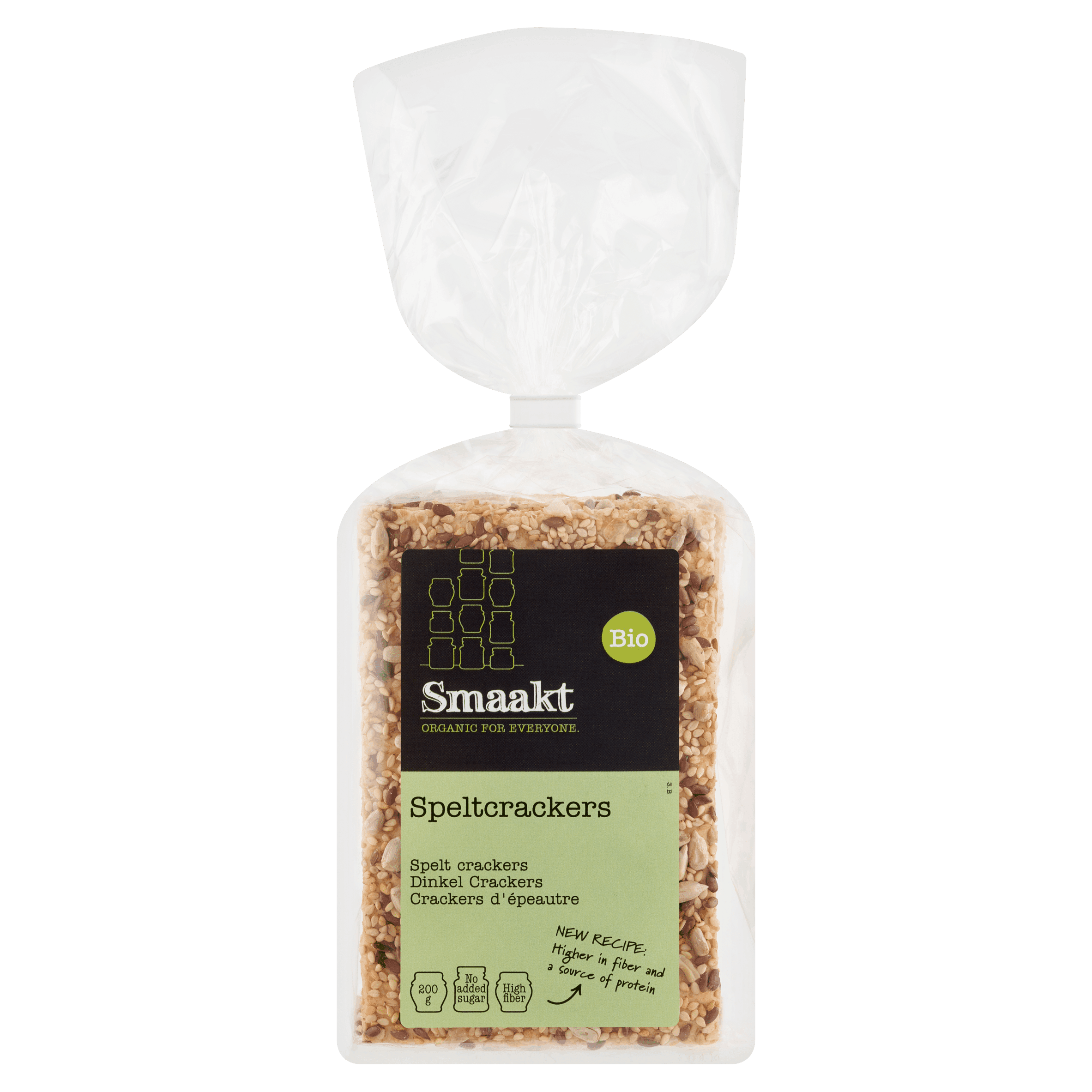 Smaakt Speltcrackers biologisch