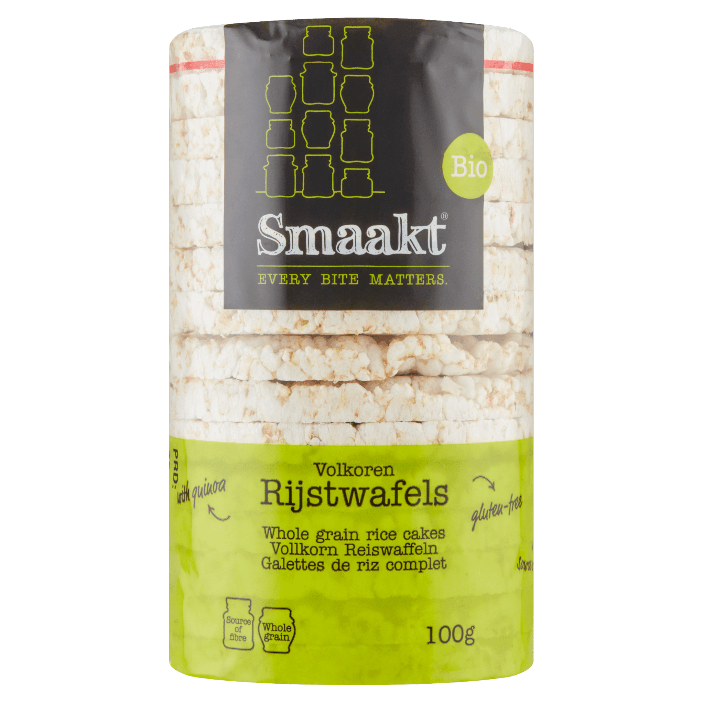 Smaakt Rijstwafels gezouten biologisch