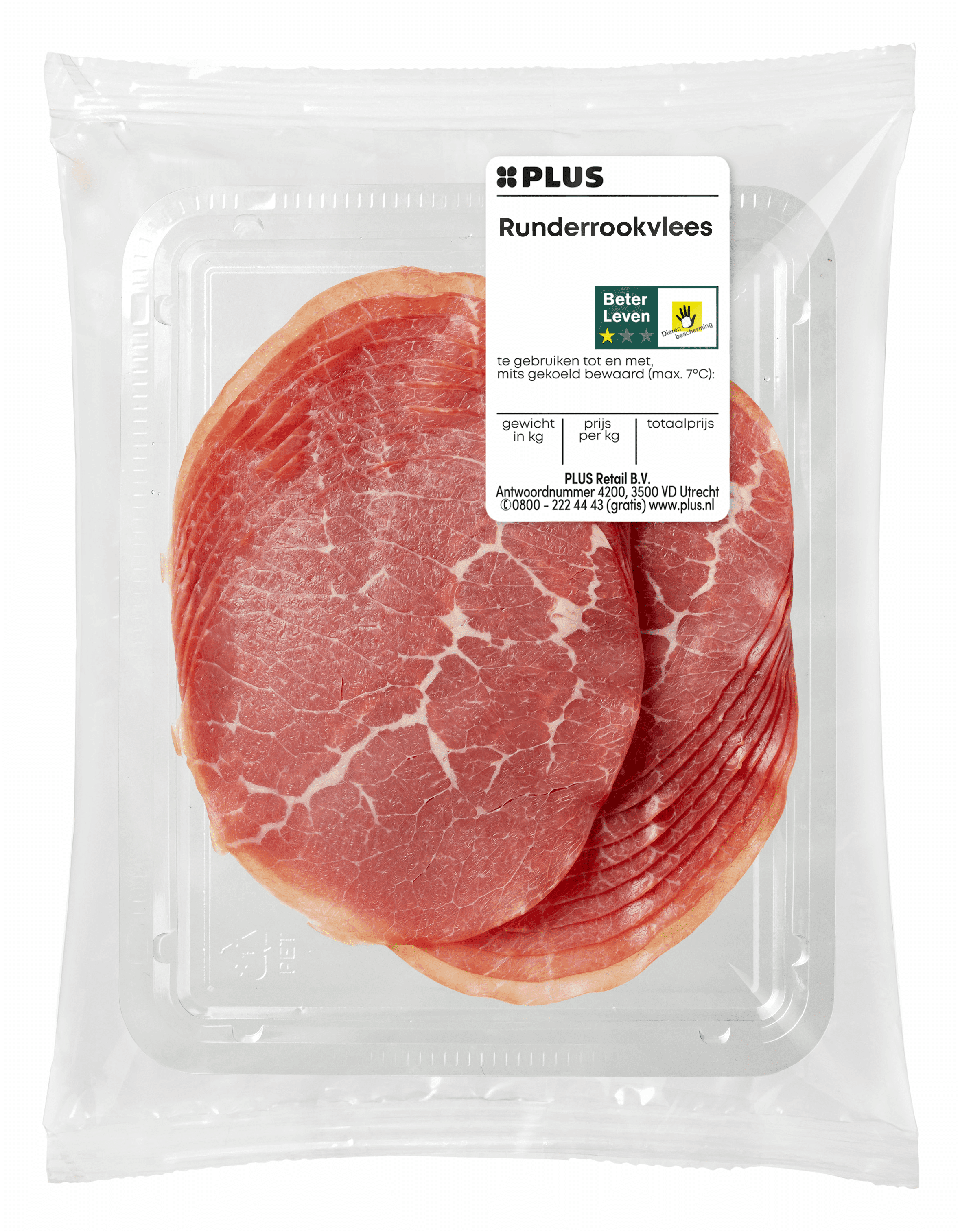 PLUS Runderrookvlees
