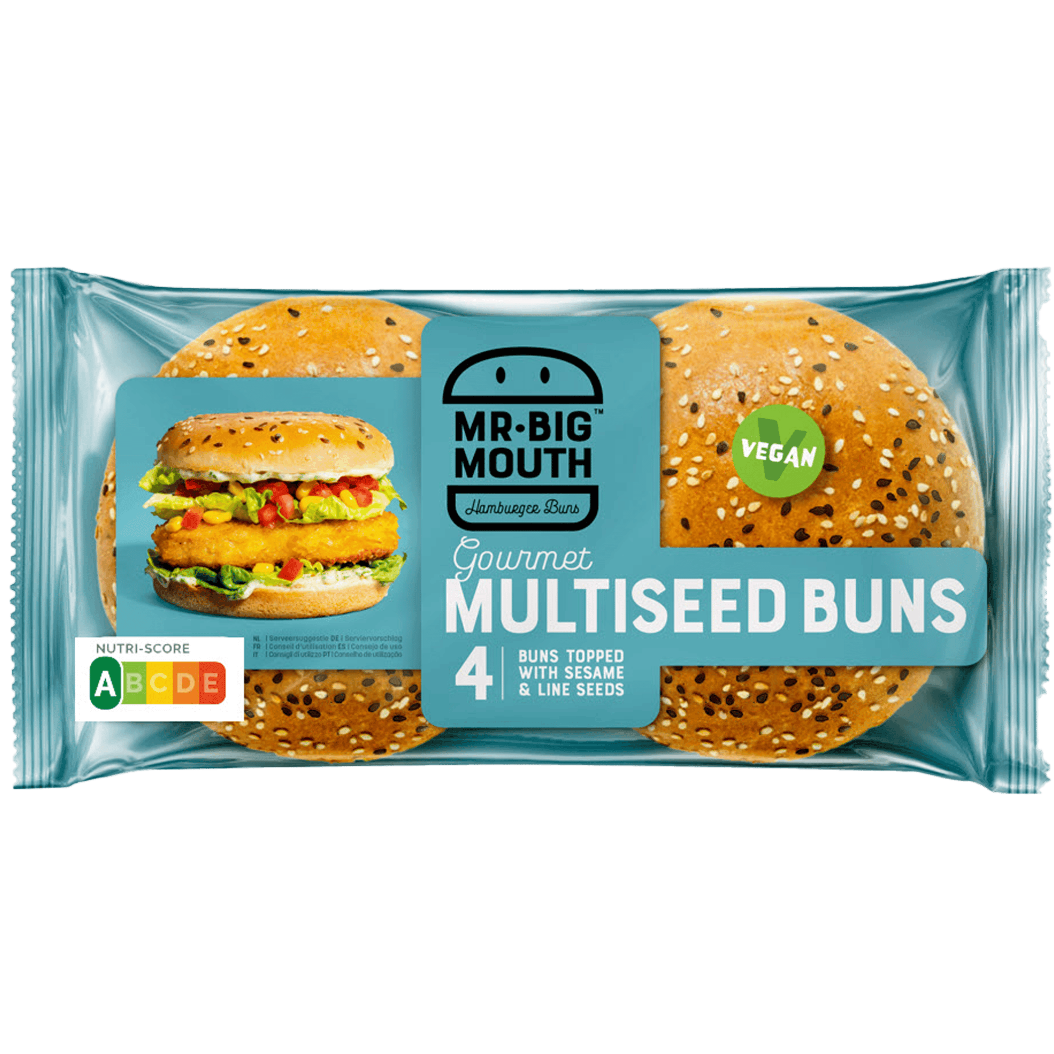 Mr. Big Mouth Multiseed buns