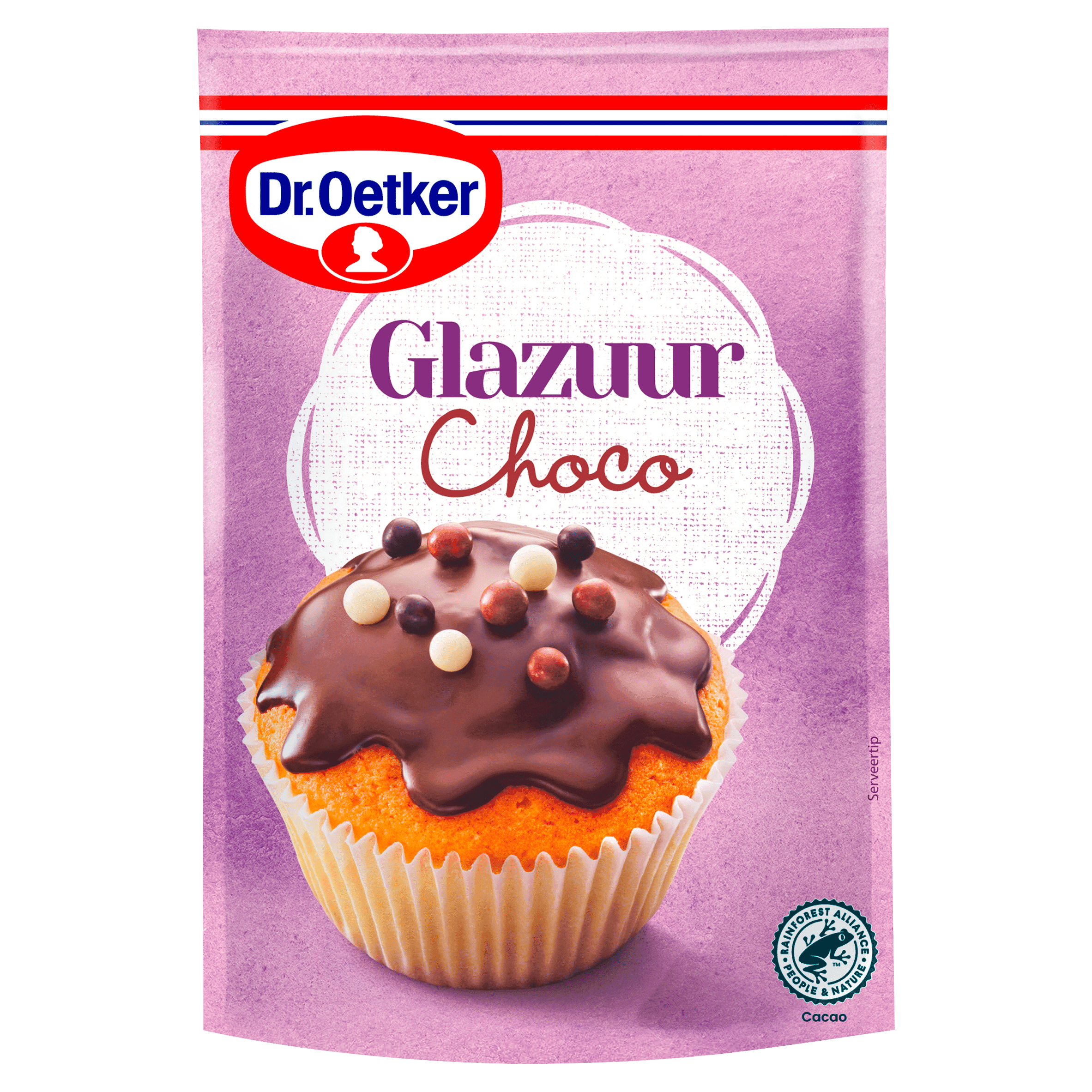 Dr. Oetker Glazuur choco taart versiering