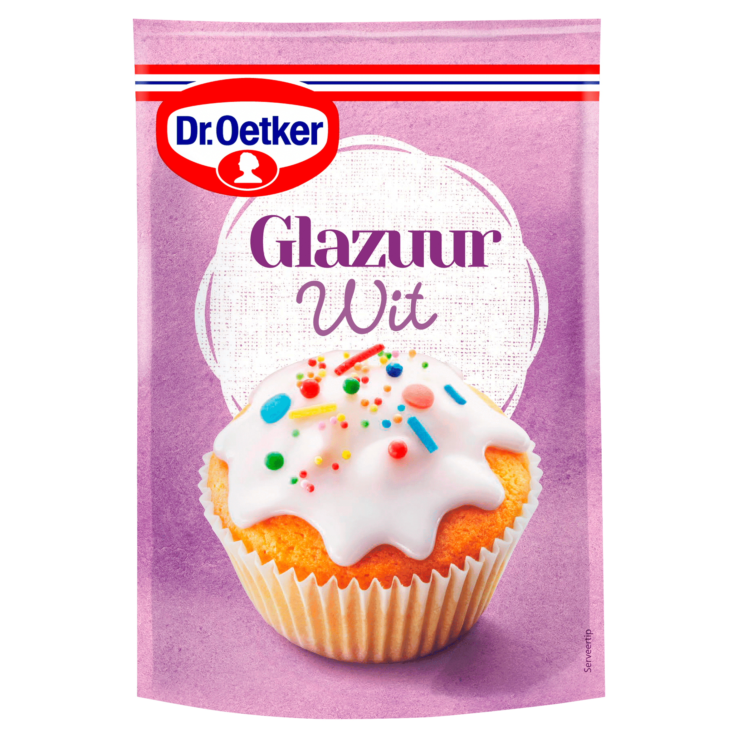 Dr. Oetker Glazuur wit taart versiering