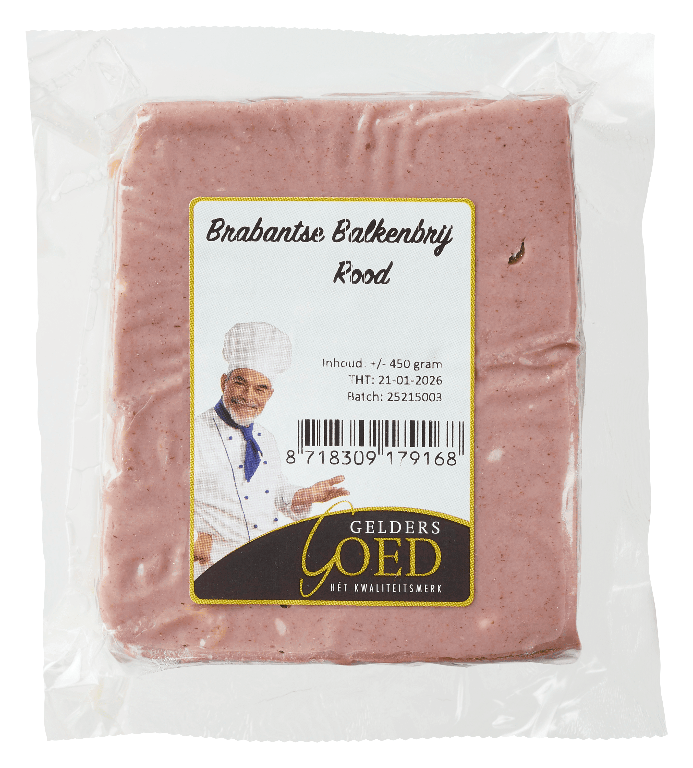 Gelders Goed Balkenbrij Brabants Rood