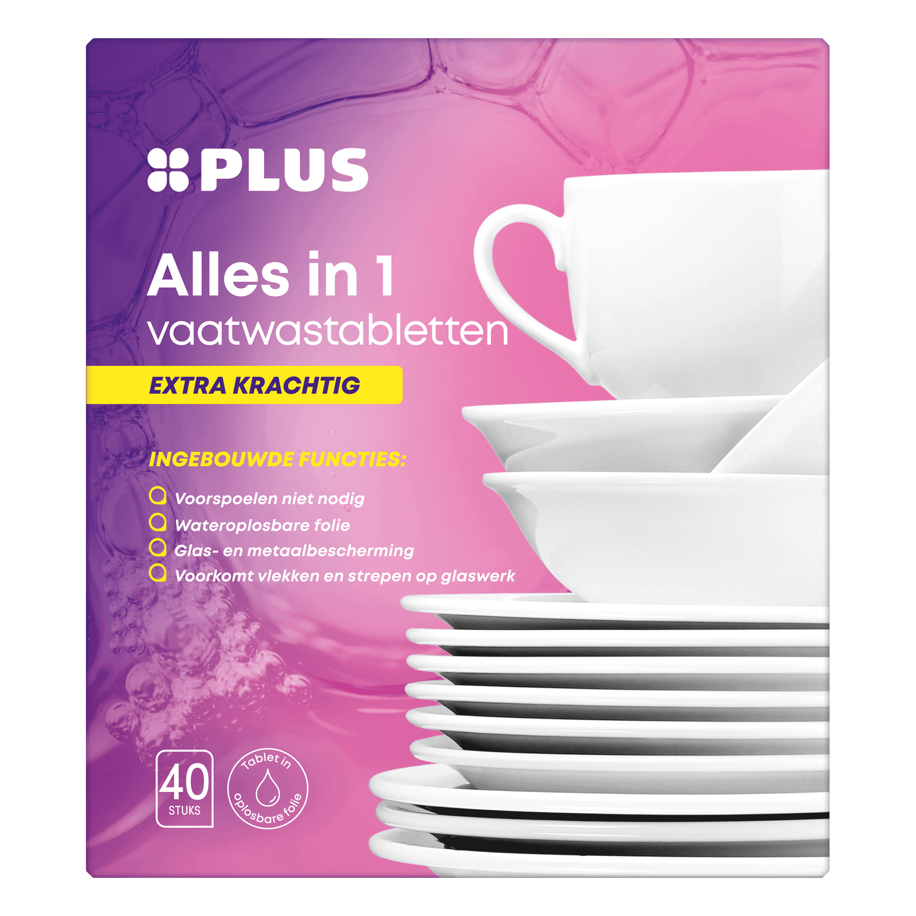 PLUS Vaatwastabletten all-in-one