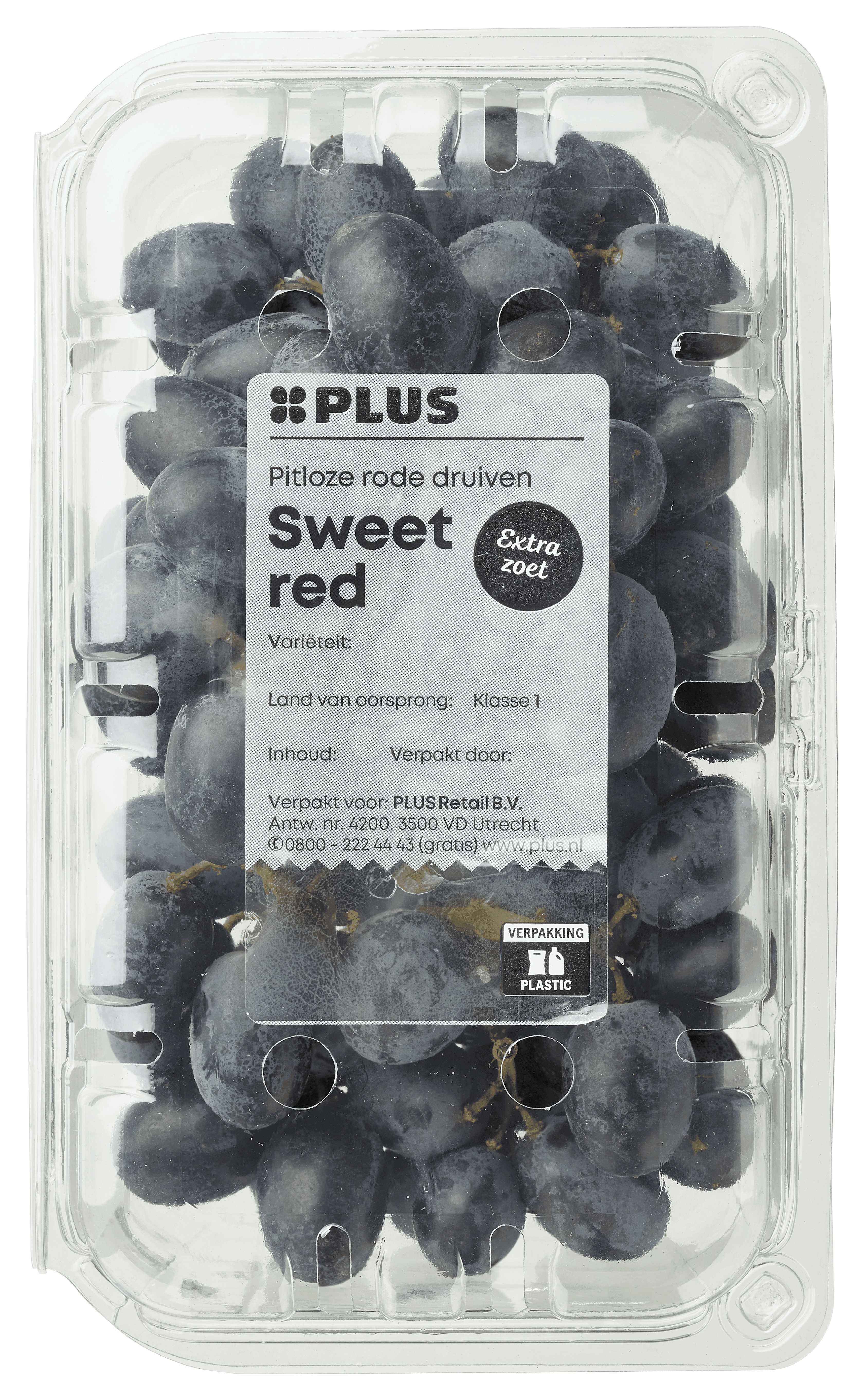 PLUS Druiven Sweet Red