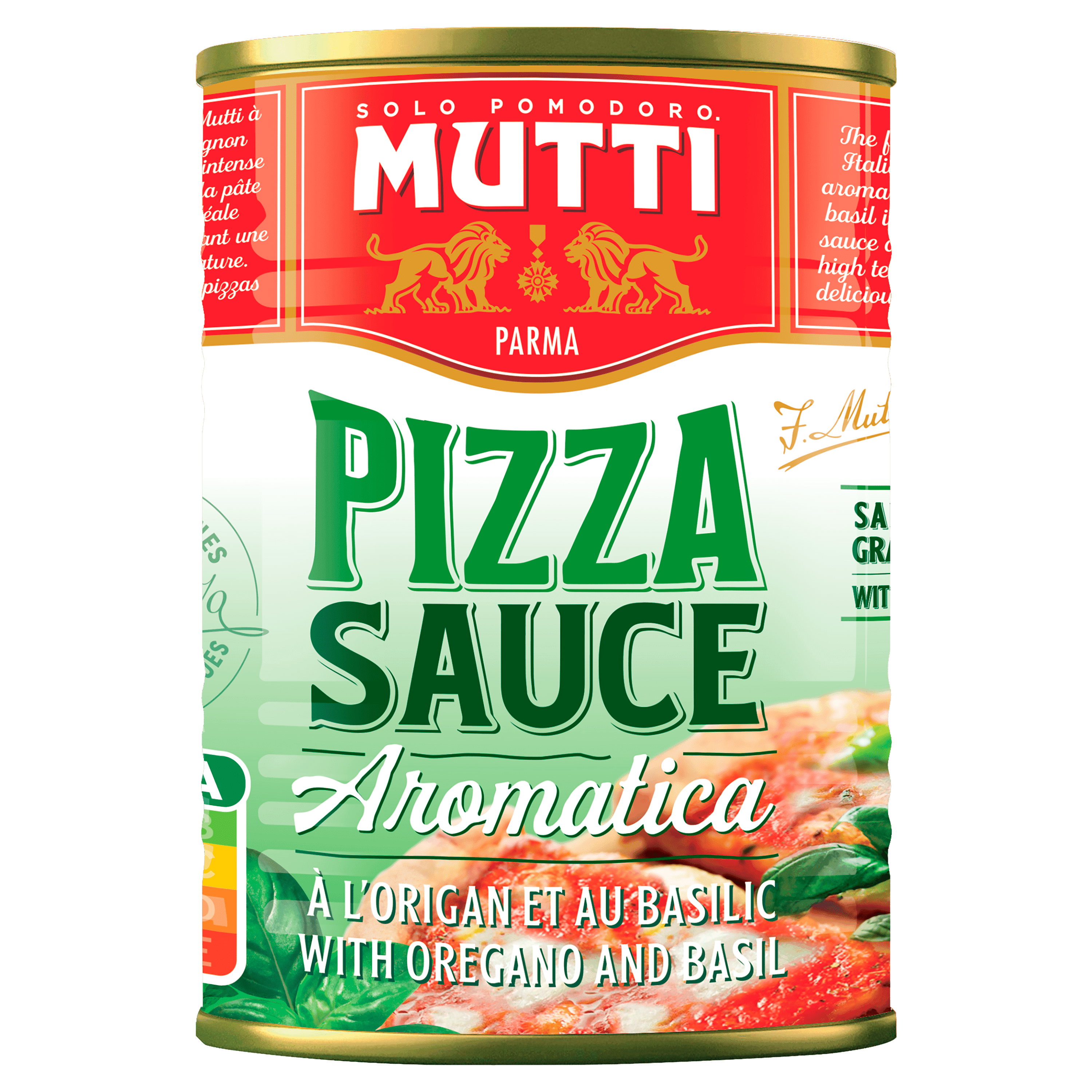 Mutti Pizzasaus Aromatizzata