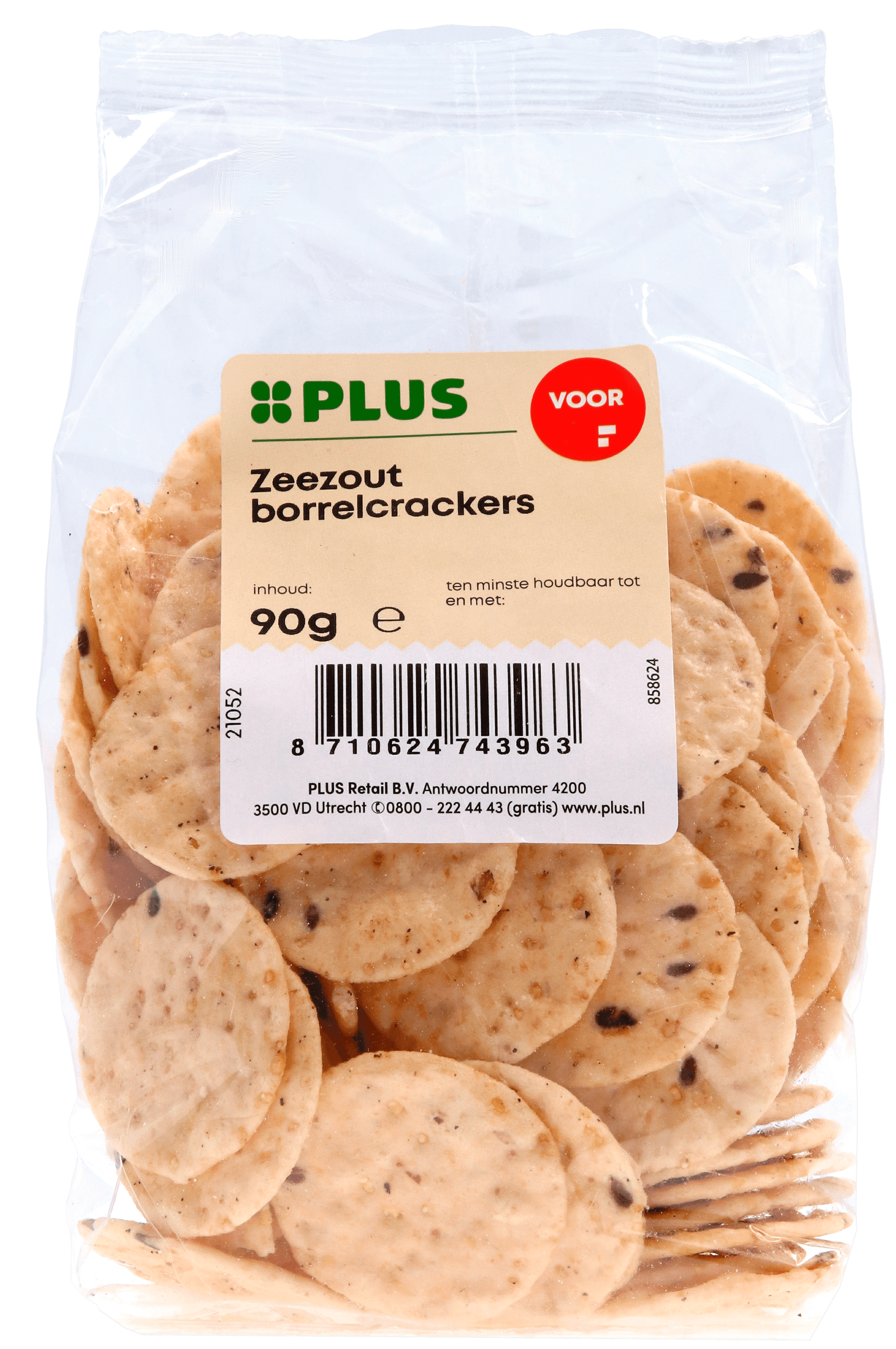 PLUS Borrelcracker zeezout