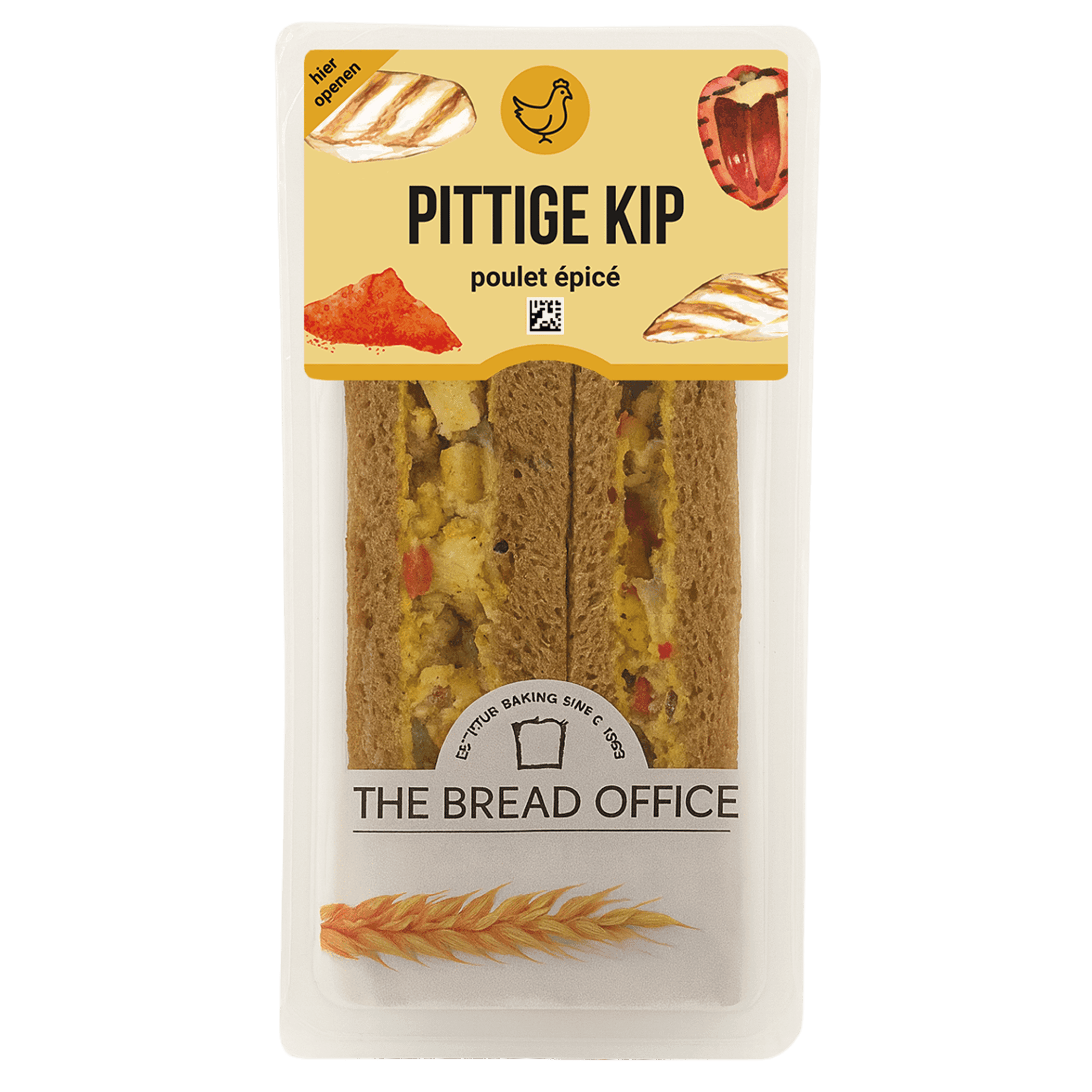 The Bread Office Sandwich Pittige Kip