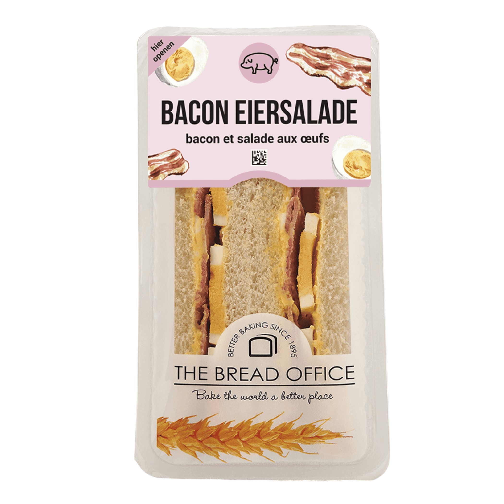 The Bread Office Sandwich Bacon Eiersalade