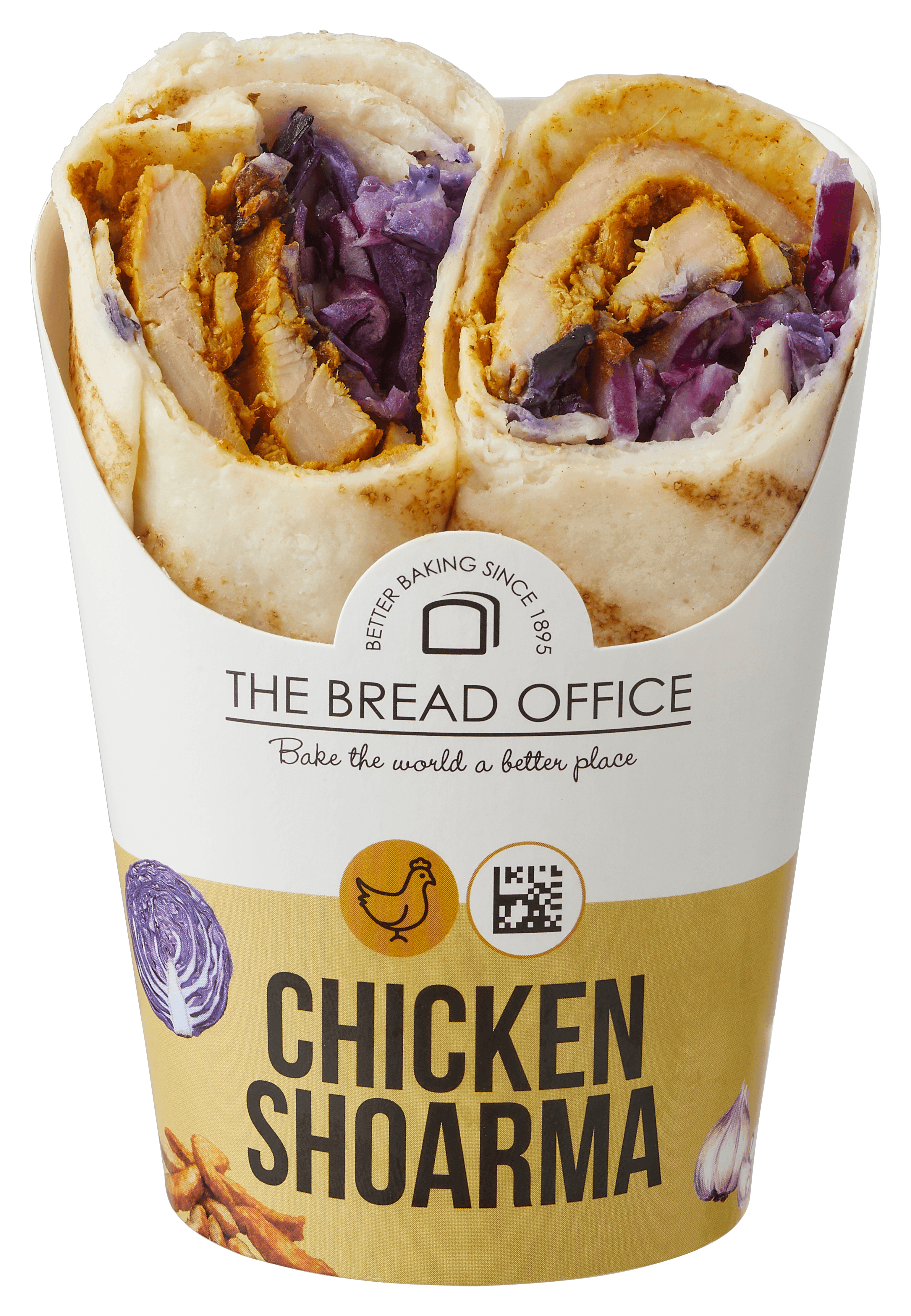 The Bread Office Wrap Chicken Shoarma