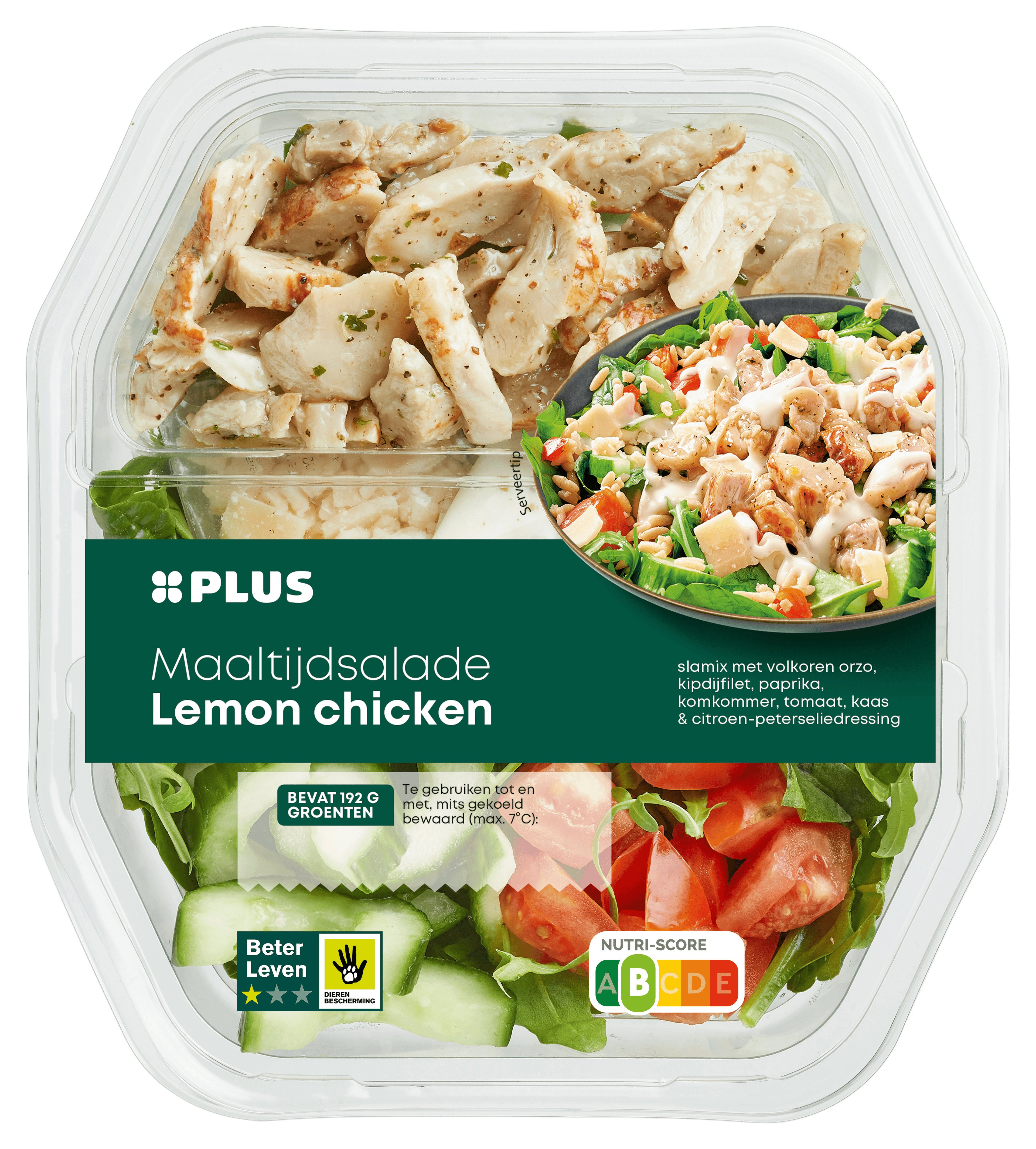 PLUS Maaltijdsalade Lemon Chicken