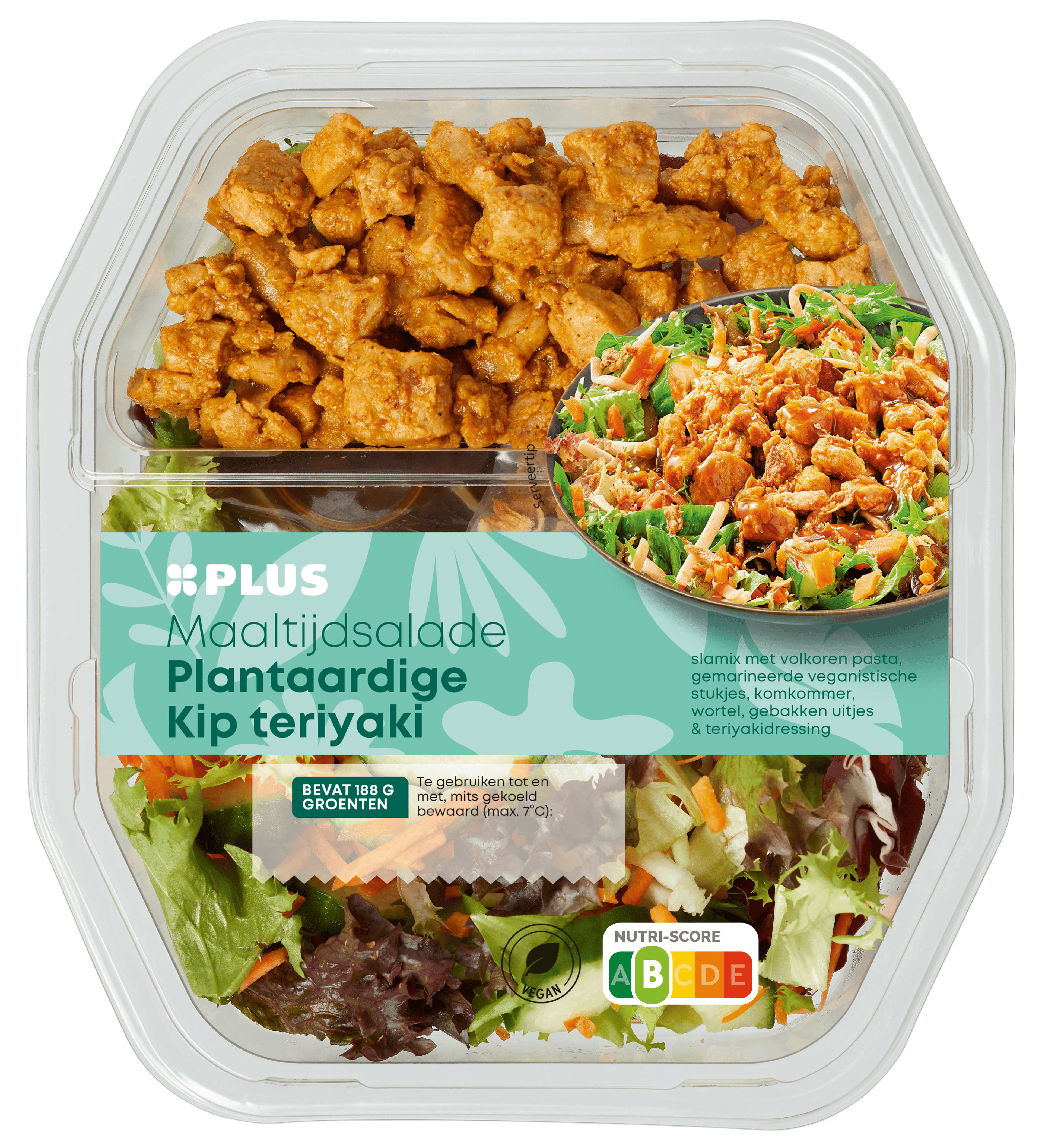 PLUS Maaltijdsalade Kip Teriyaki