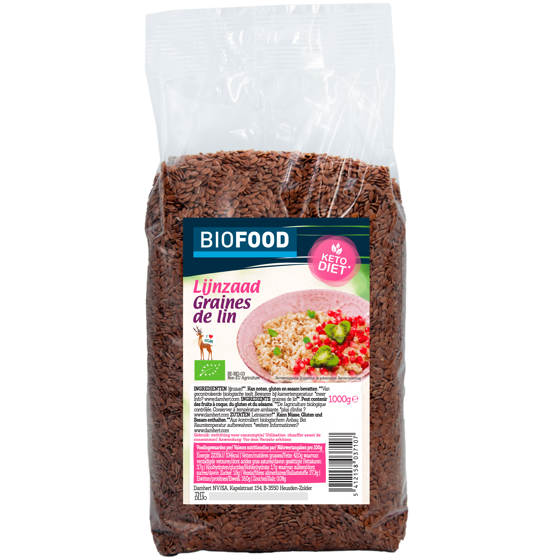 Biofood Lijnzaad biologisch