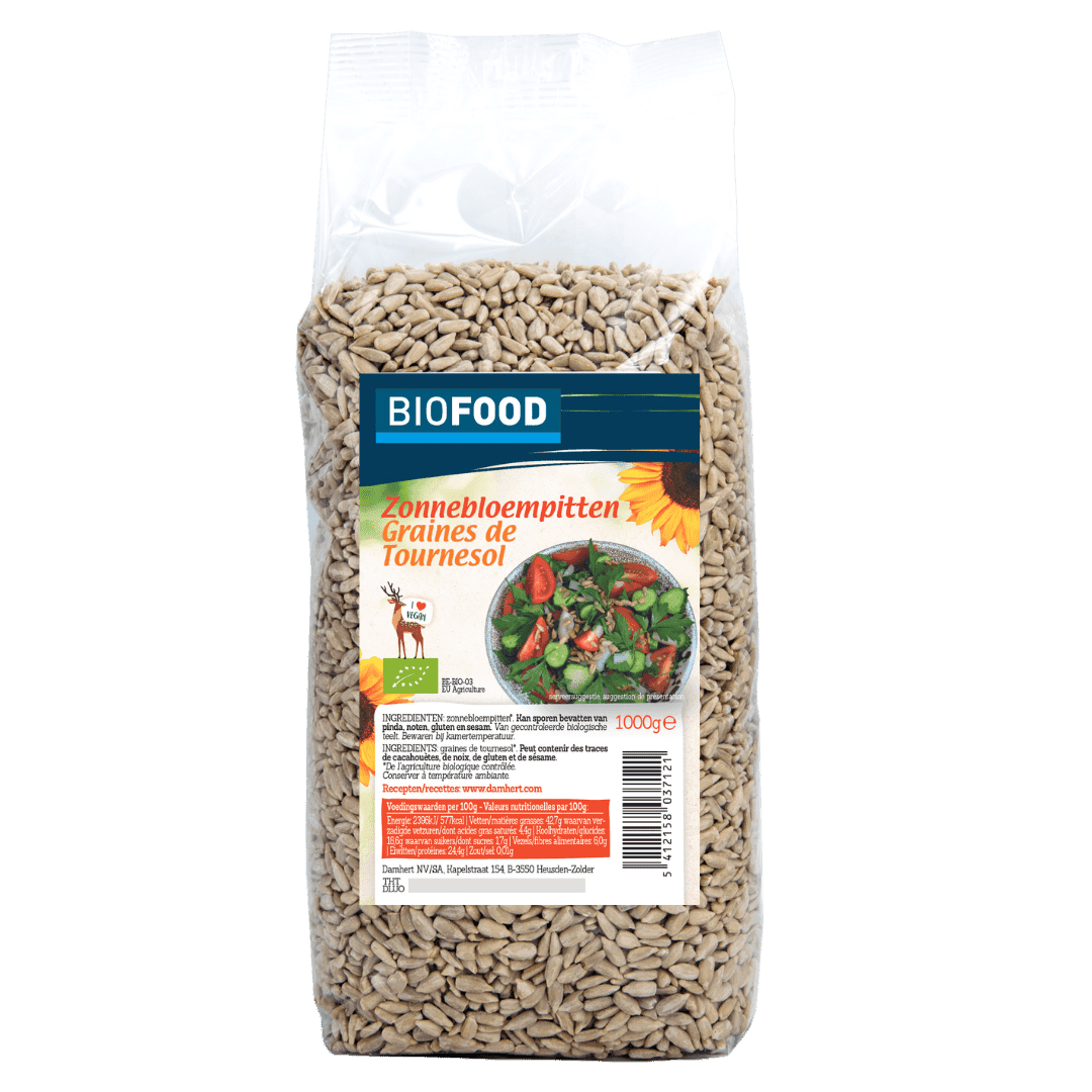 Biofood Zonnebloempitten biologisch