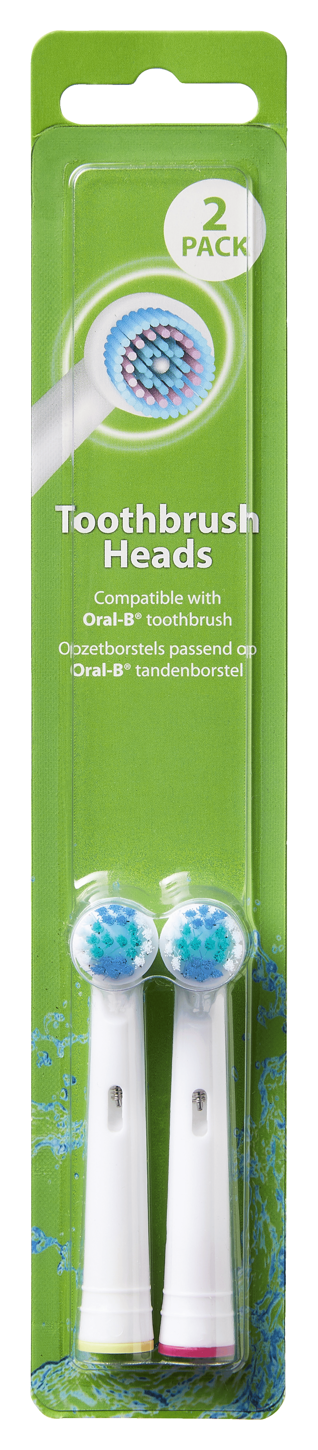 Neutraal Opzetborstels 2-pack