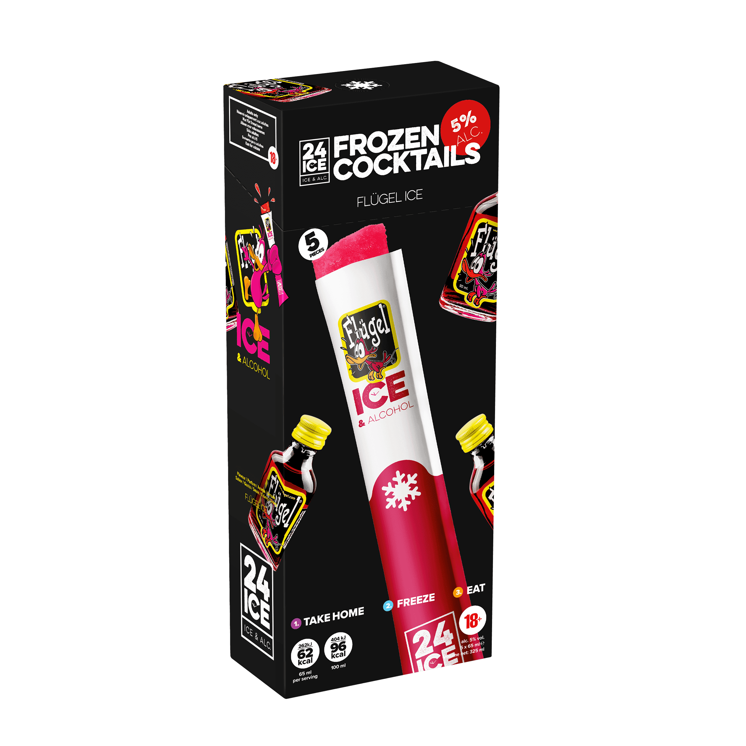 24 ICE Frozen Cocktails Flügel