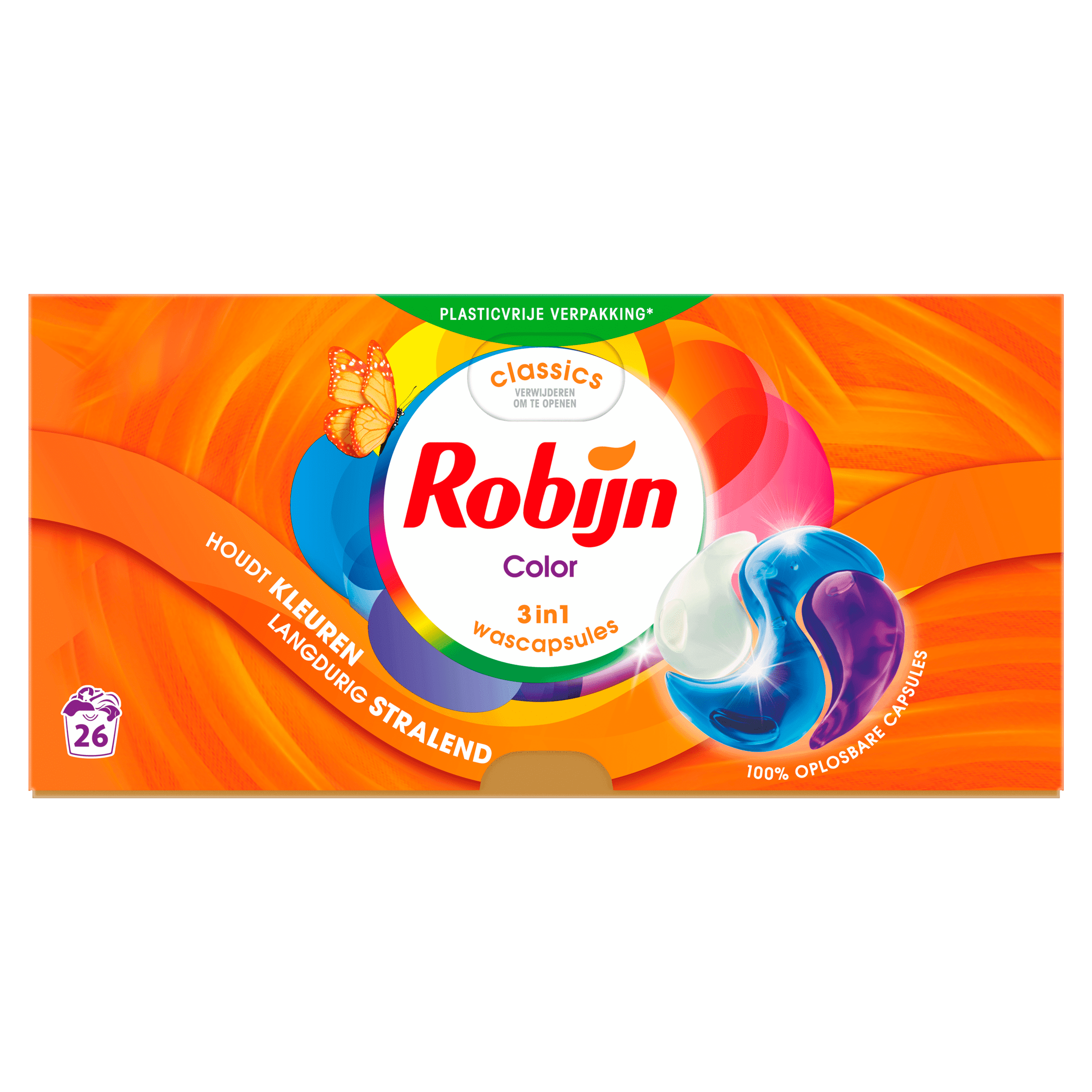 Robijn 3-in-1 classics capsules color