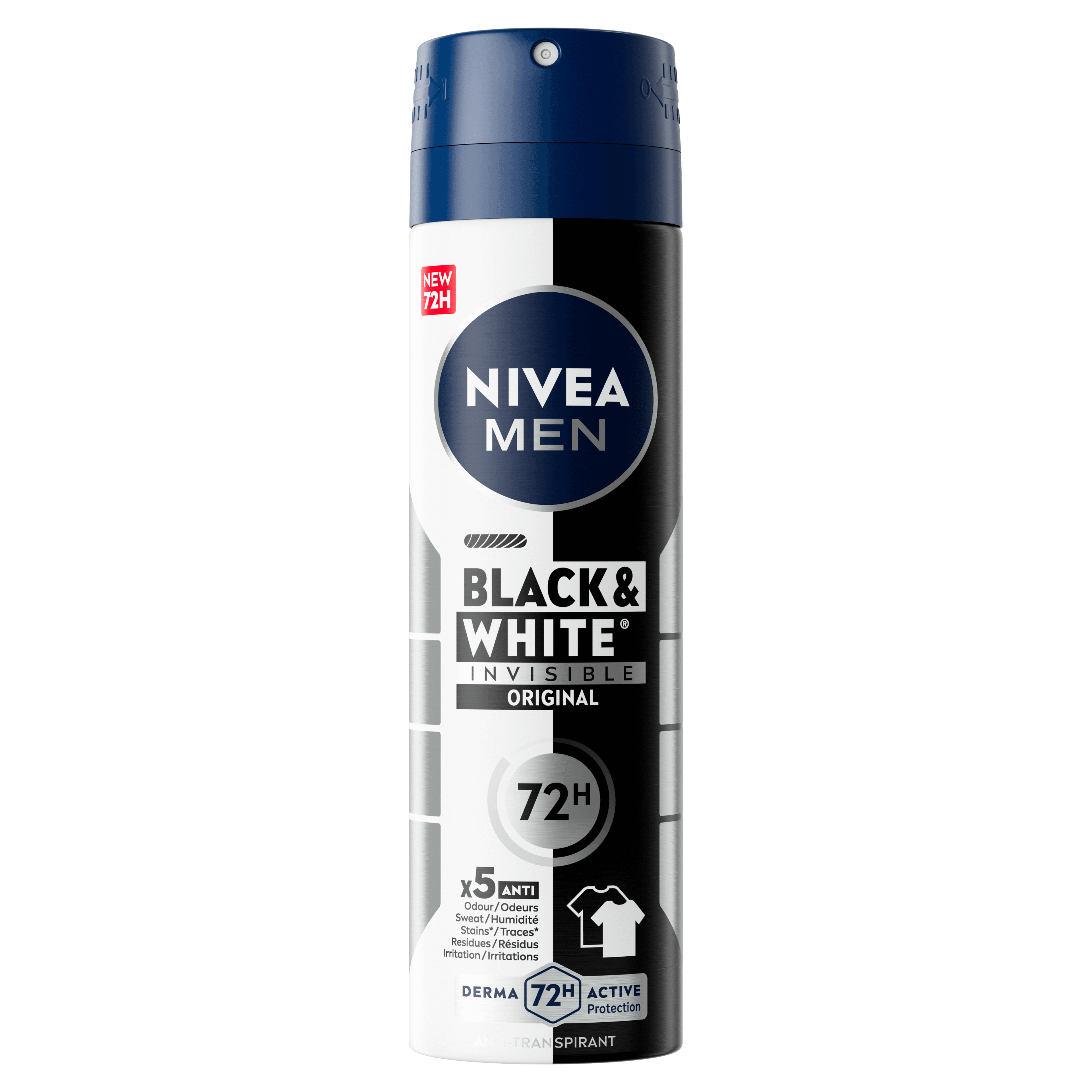 Nivea For Men Deo spray invisible black&white