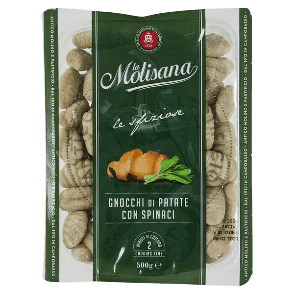 La Molisana Gnocchi patata con spinaci