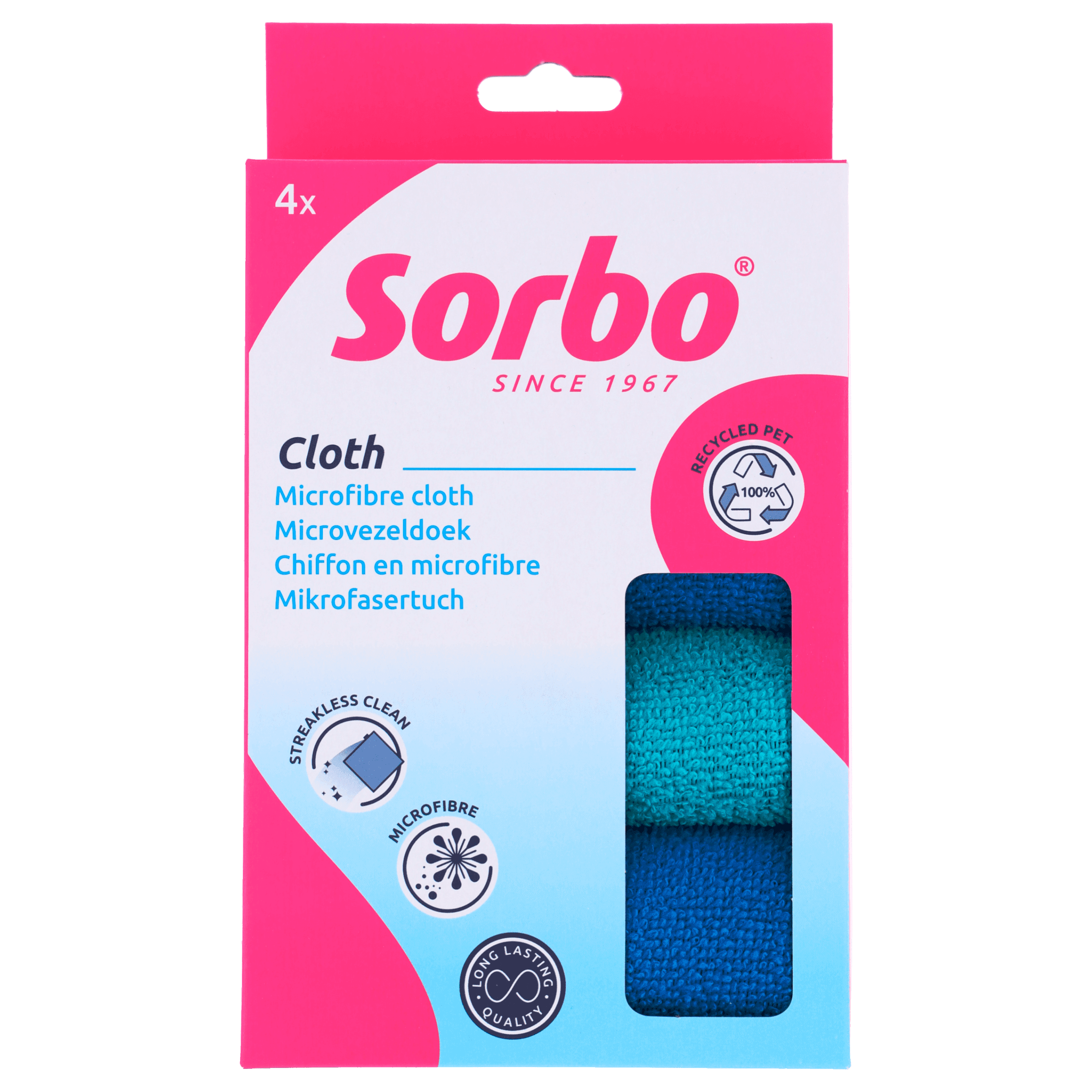 Sorbo Microvezeldoek recycled 35x35cm