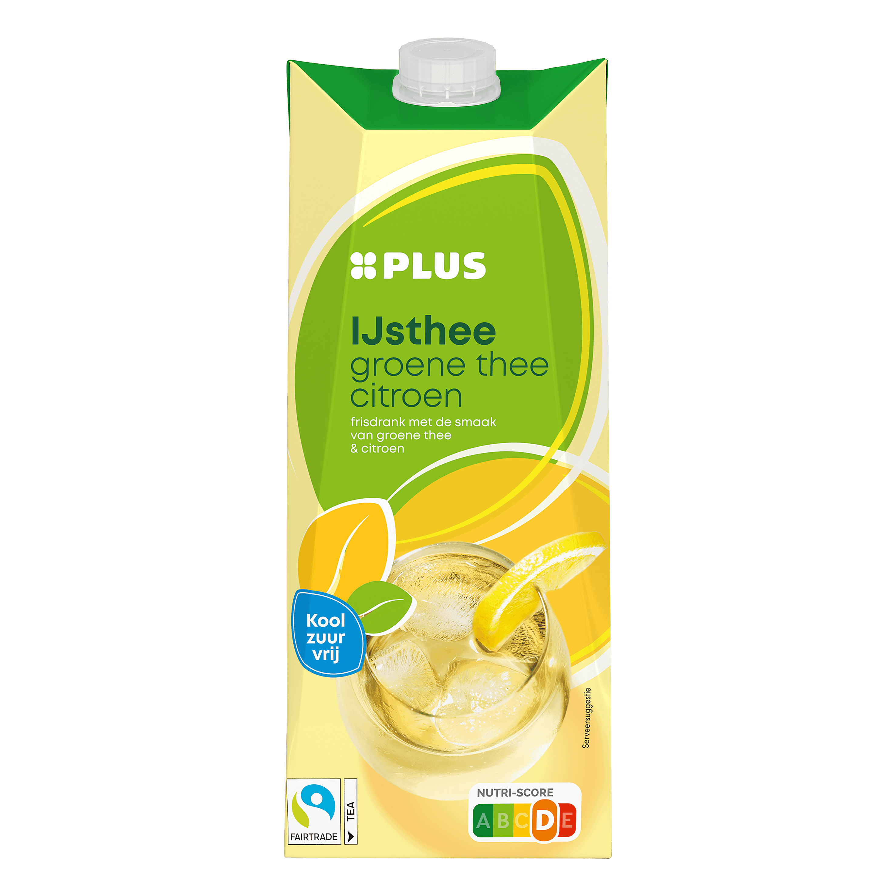 PLUS IJsthee groene thee citroen Fairtrade