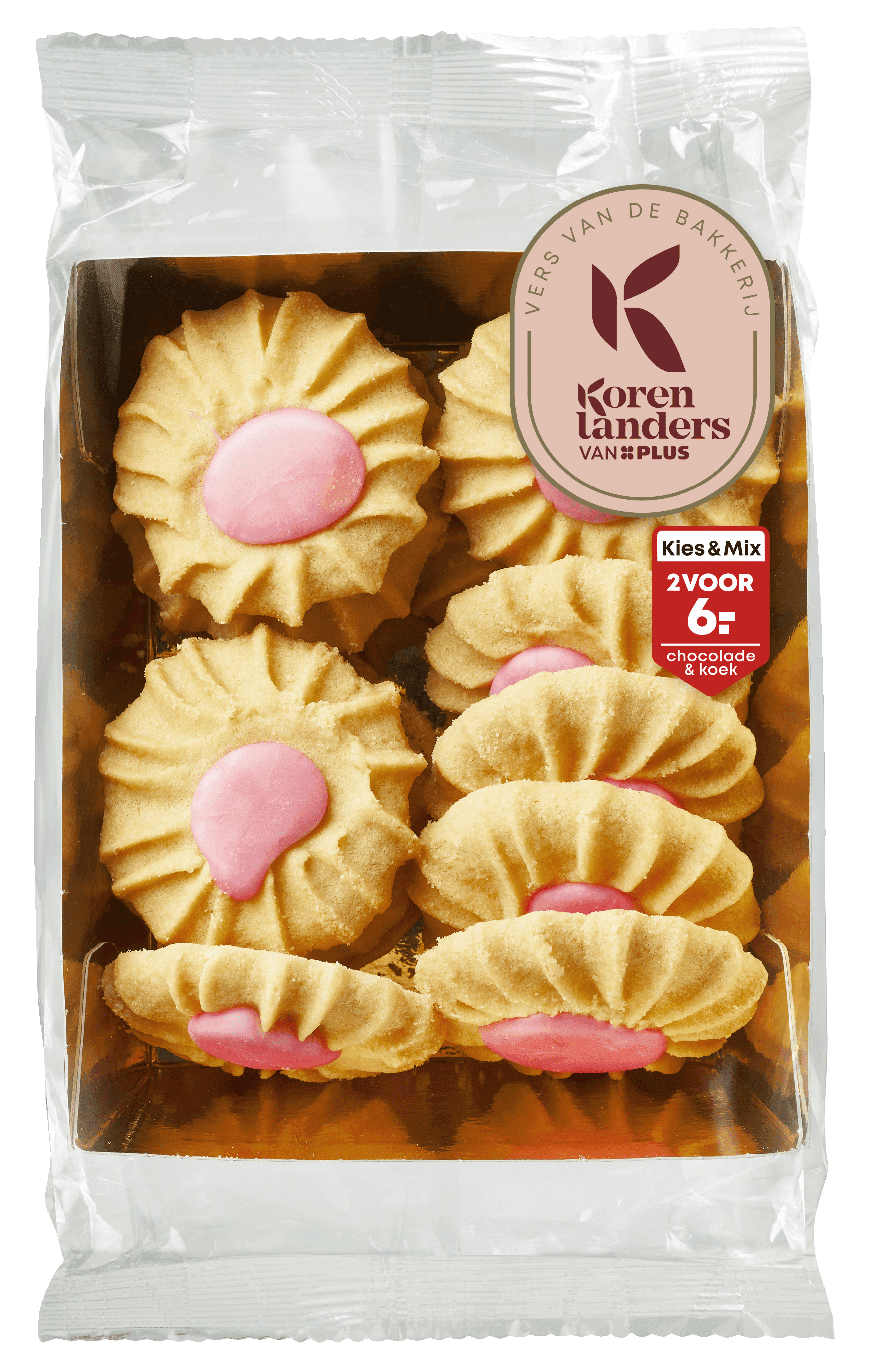 PLUS Korenlanders Roomboter margrietjes