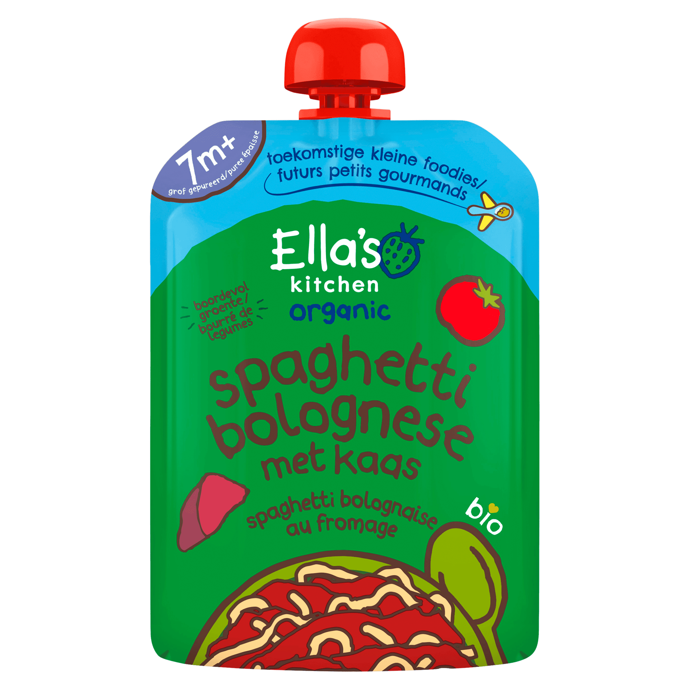Ella's Kitchen knijp spaghetti bolognese +7m