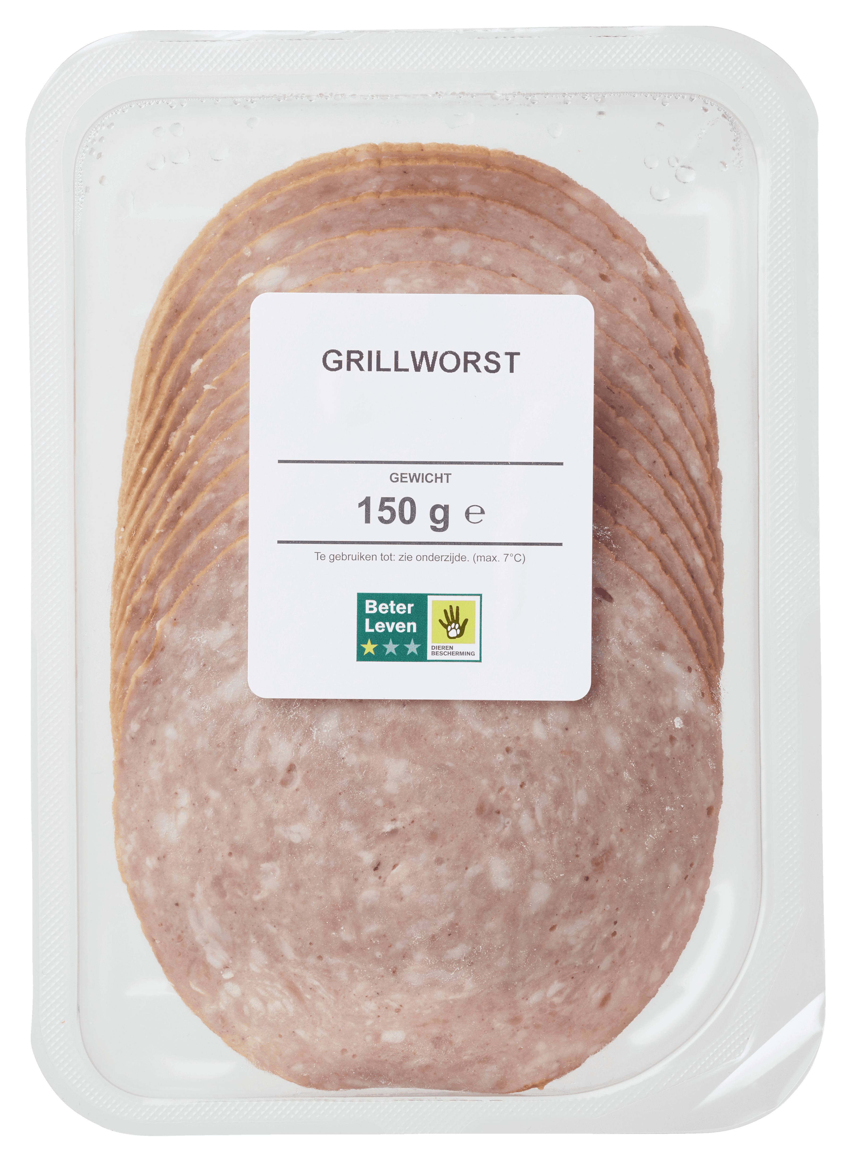 Neutraal Grillworst