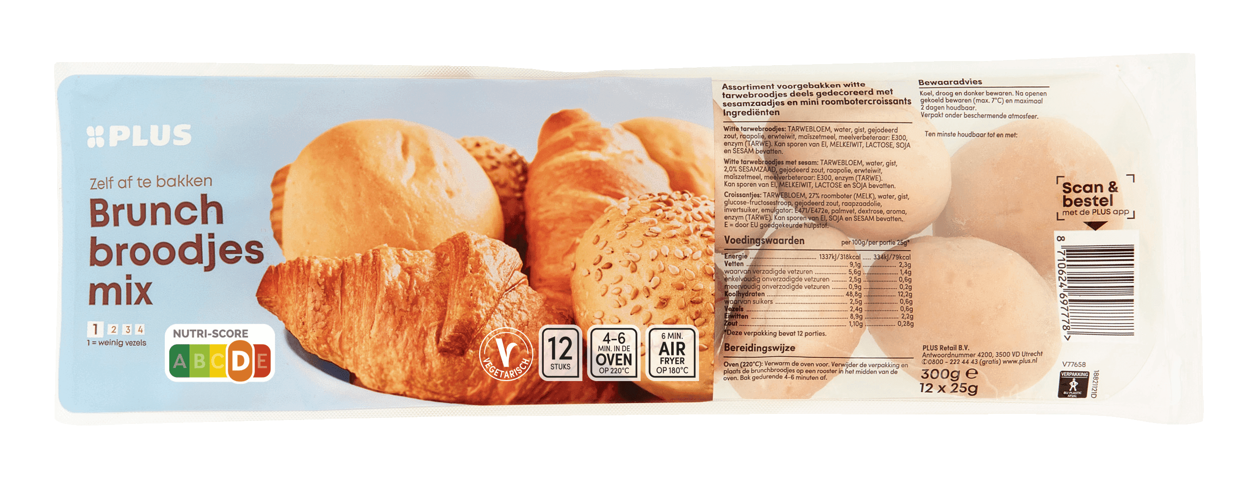 PLUS Brunchbroodjes mix