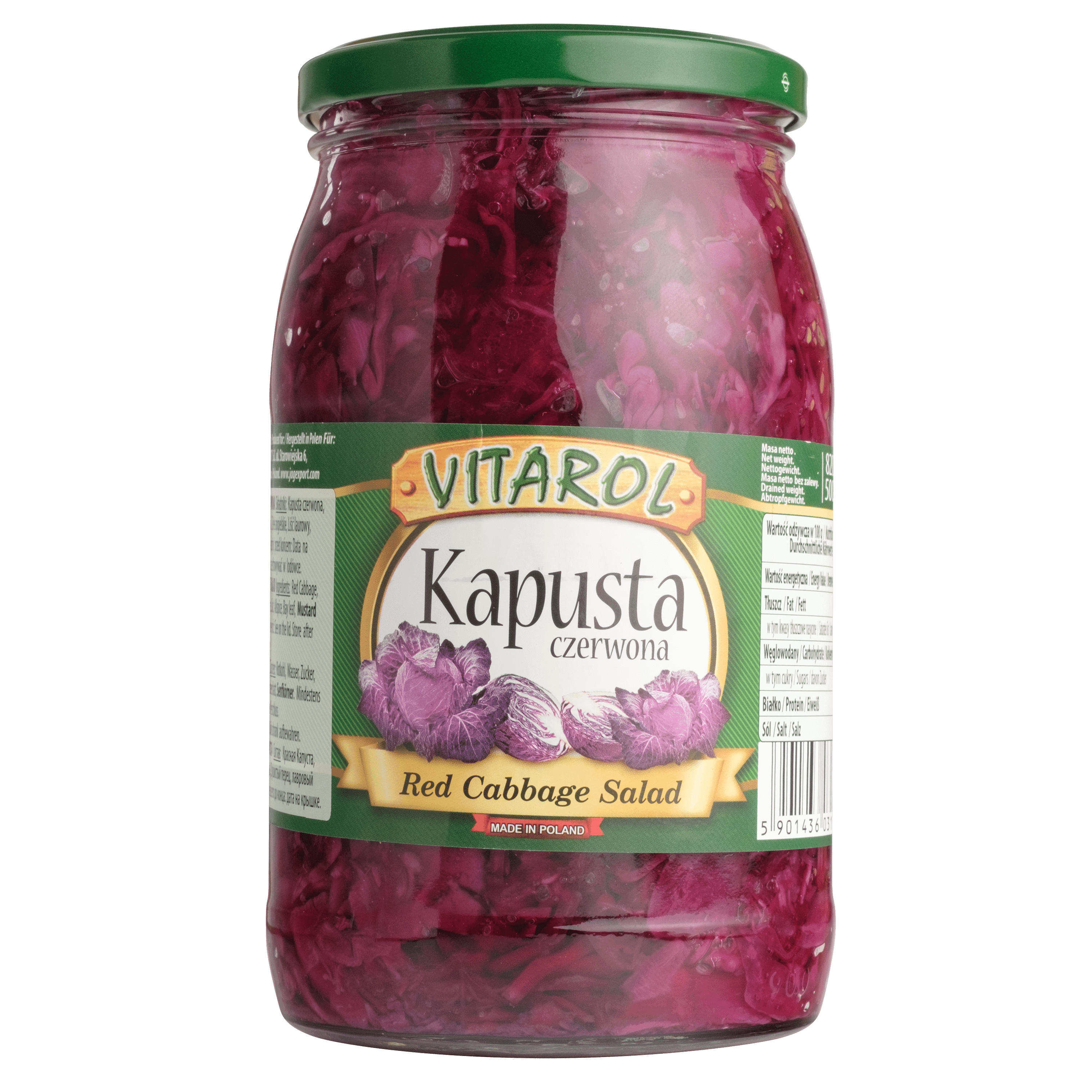 Vitarol rode koolsalade