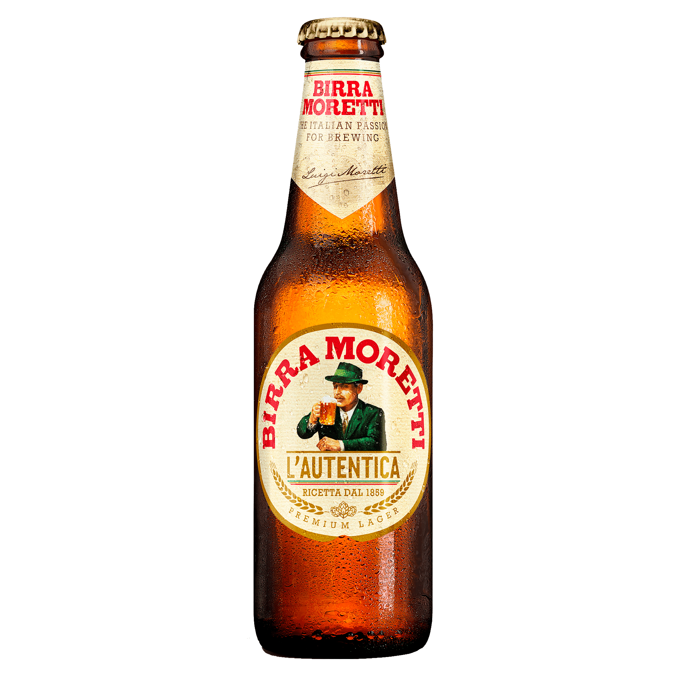 Birra Moretti L'Autentica bier fles