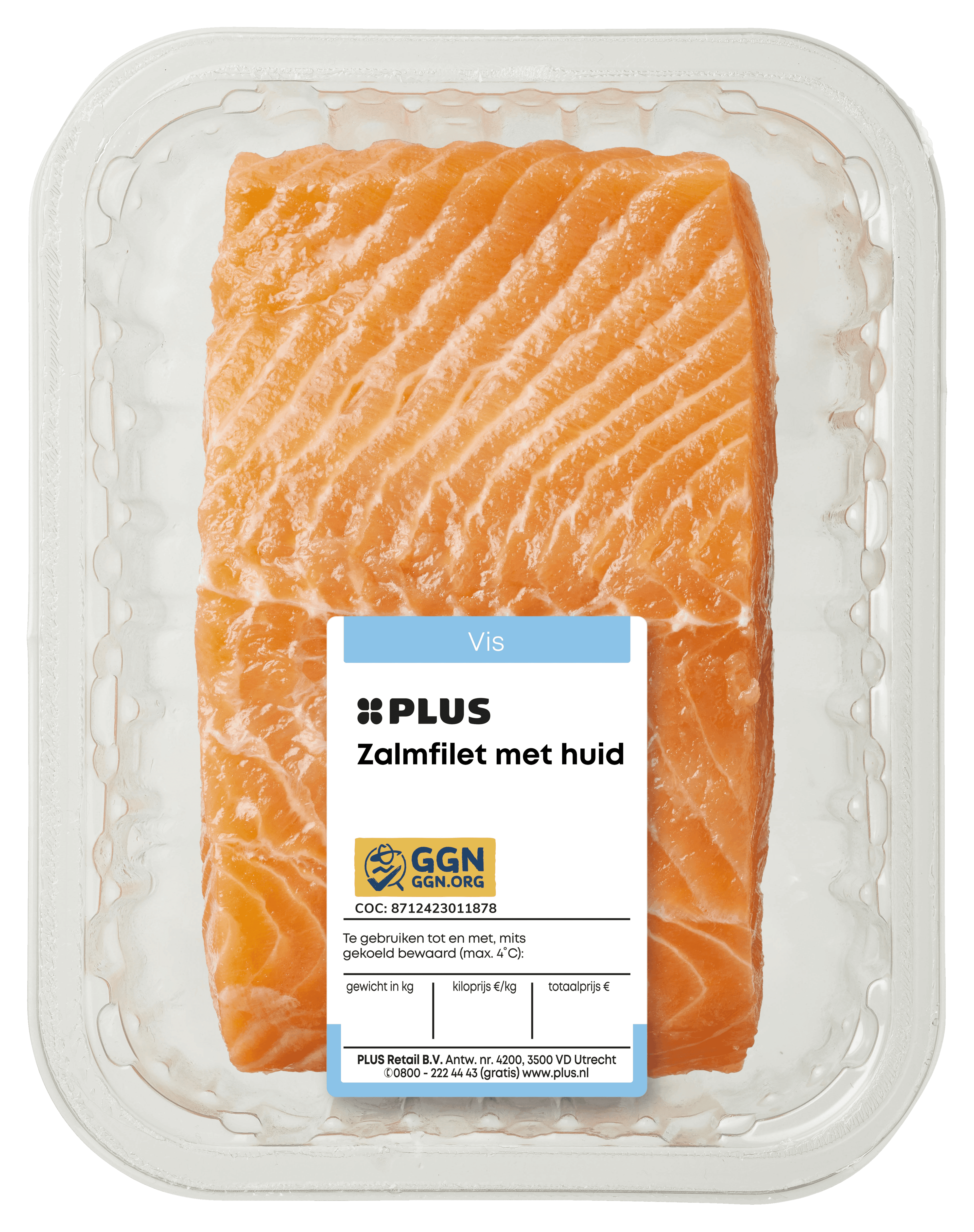 PLUS Zalmfilet met huid